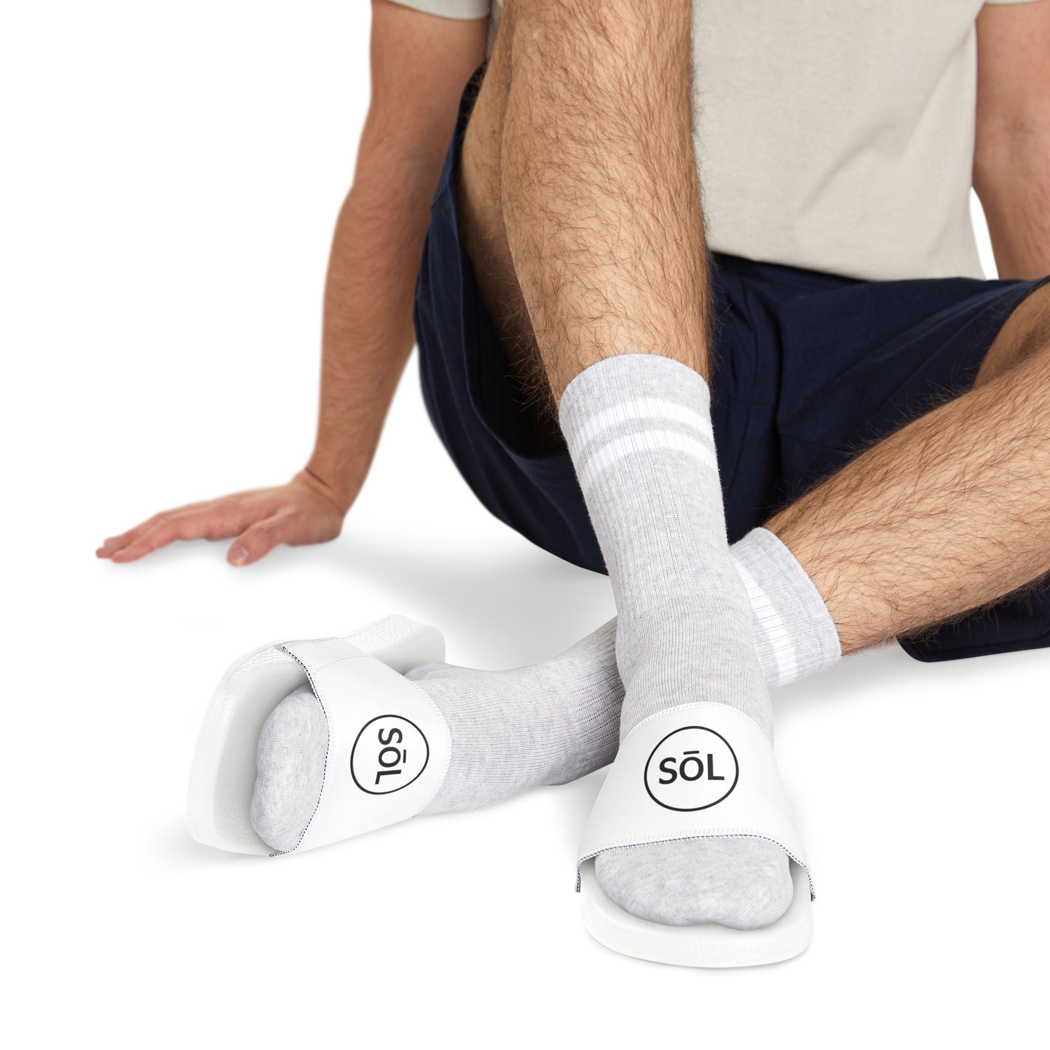 Sōl™ Clothing - Stylish Men's Sandals for Comfort, Casual Wear, Poolside Relaxation, Summer Outings, Easy Slip-On Footwear