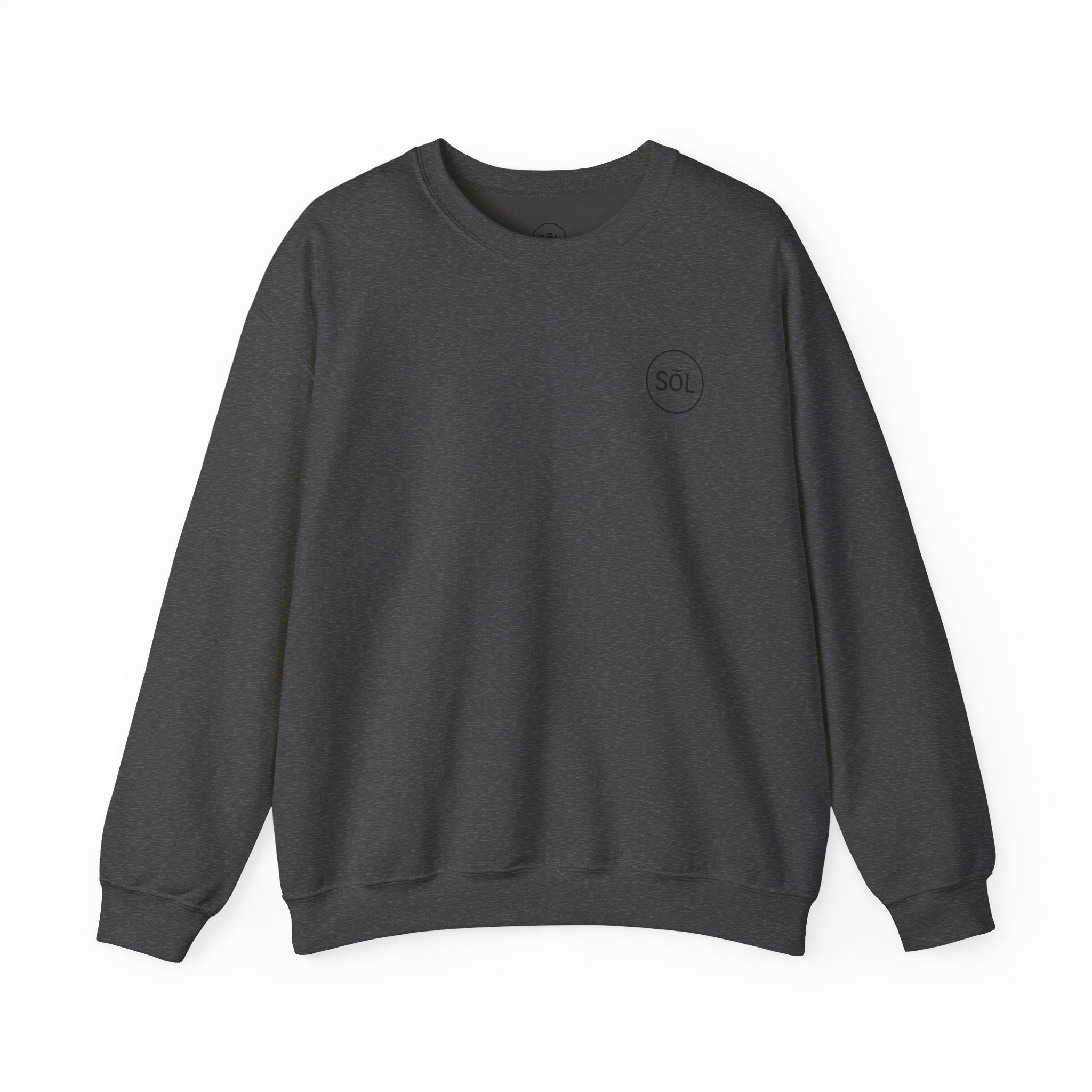 Sōl™ Clothing - Minimalist Crewneck Sweatshirt, Cozy Unisex Sweatshirt, Gift for Her, Casual Wear, Layering Essential, Comfortable Outfit