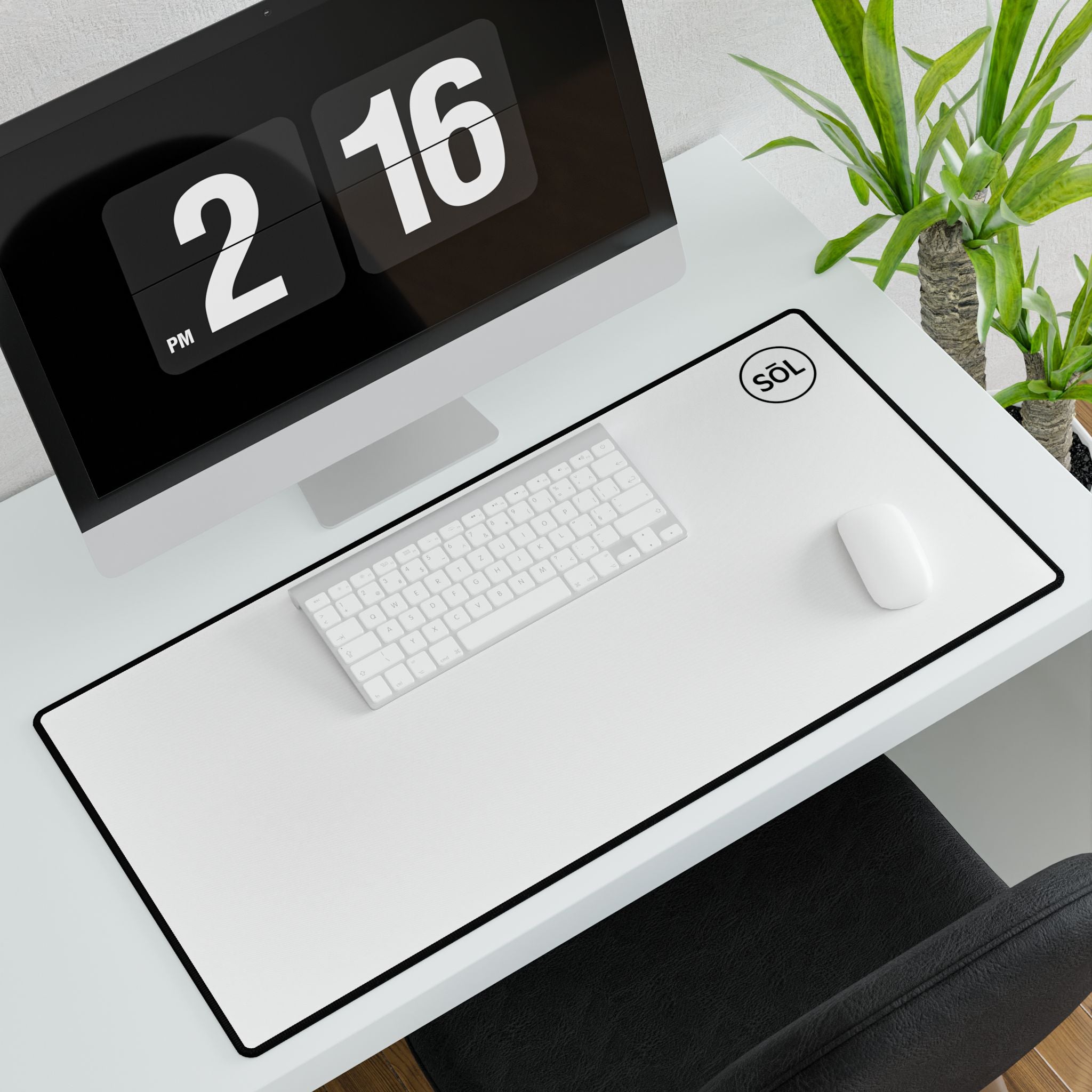 Sōl™ Clothing - Sleek Desk Mats - Modern Office Decor, Home Workspace, Minimalist Style, Gift for Students, Desk Accessories