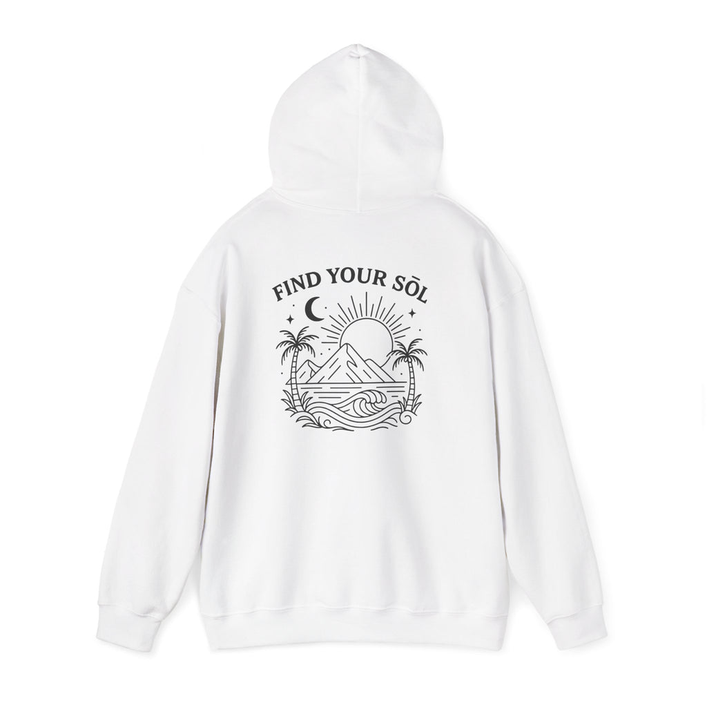 Sōl™ Clothing - Sunshine Graphic Hoodie | Unisex Hooded Sweatshirt | Feel Good Apparel | Cozy Gift for Her/Him | Sun Lover's Top | Casual Wear