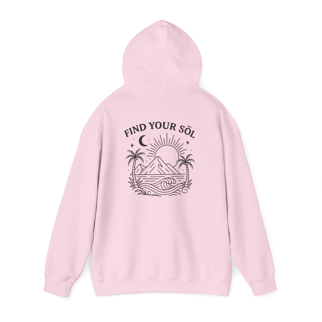 Sōl™ Clothing - Sunshine Graphic Hoodie | Unisex Hooded Sweatshirt | Feel Good Apparel | Cozy Gift for Her/Him | Sun Lover's Top | Casual Wear