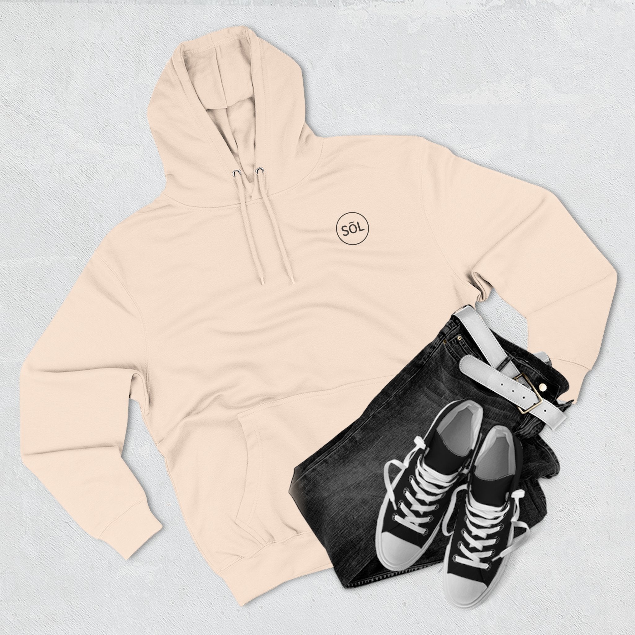 Sōl™ Clothing - Sunshine Inspired Fleece Hoodie - Find Your Sól, Cozy Sweatshirt, Nature Lover Gift, Warm Layer for Outdoor Adventures, Casual Stylish [...]