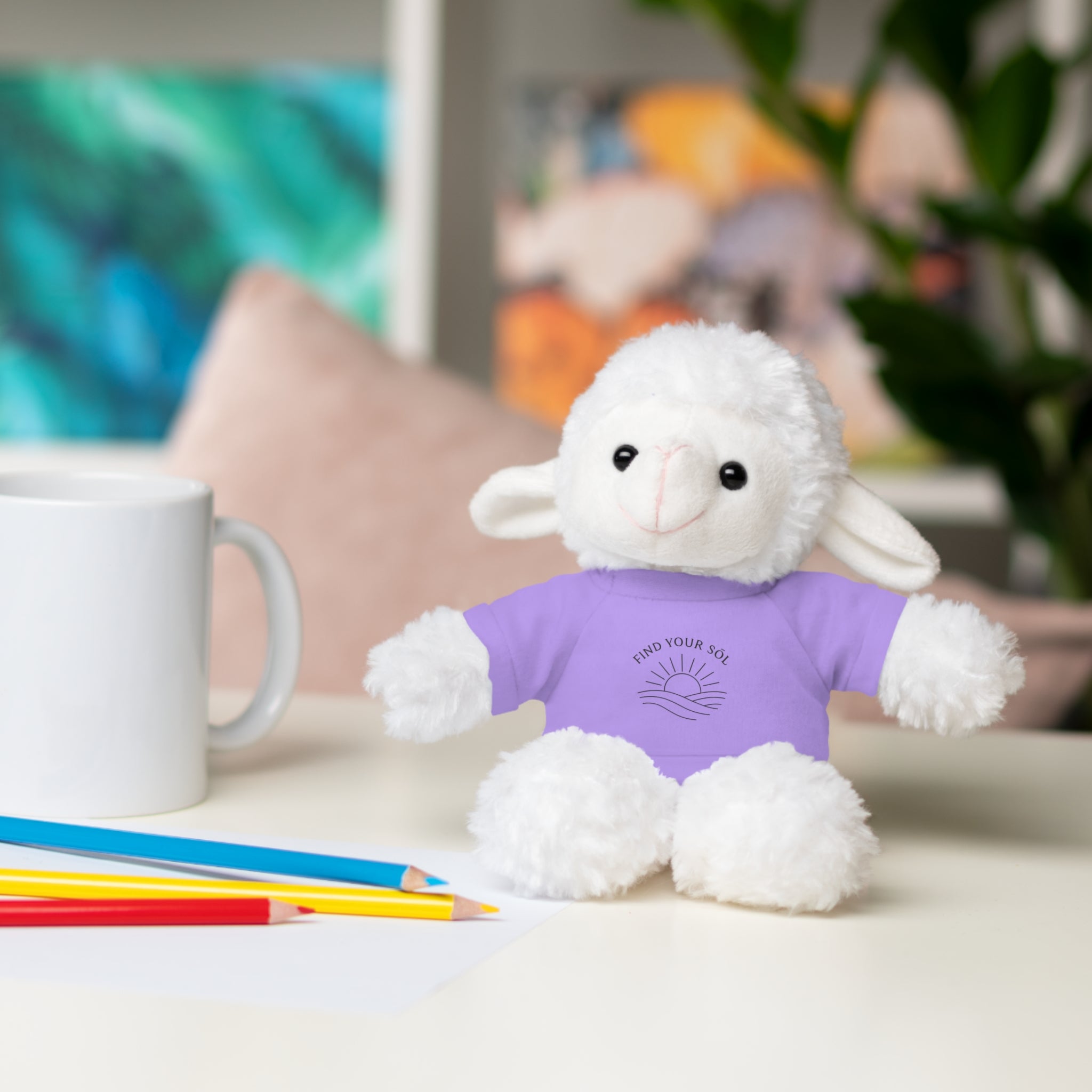 Sōl™ Clothing - Stuffed Animal T-Shirt Buddy, Cute Plush Toy, Personalized Gift, Kids' Birthday Present, Beary Sweet Comfort