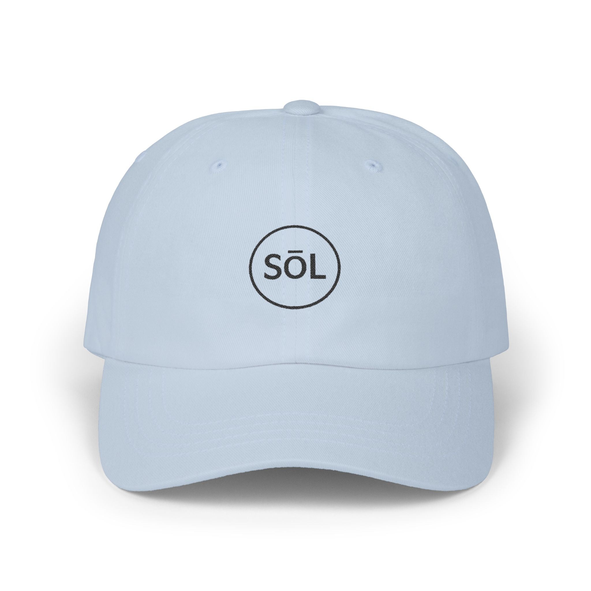 Sōl™ Clothing - Classic Cap with Stylish Sōl Design, Cool Summer Accessory, Gift for Dads, Casual Fashion, Everyday Wear