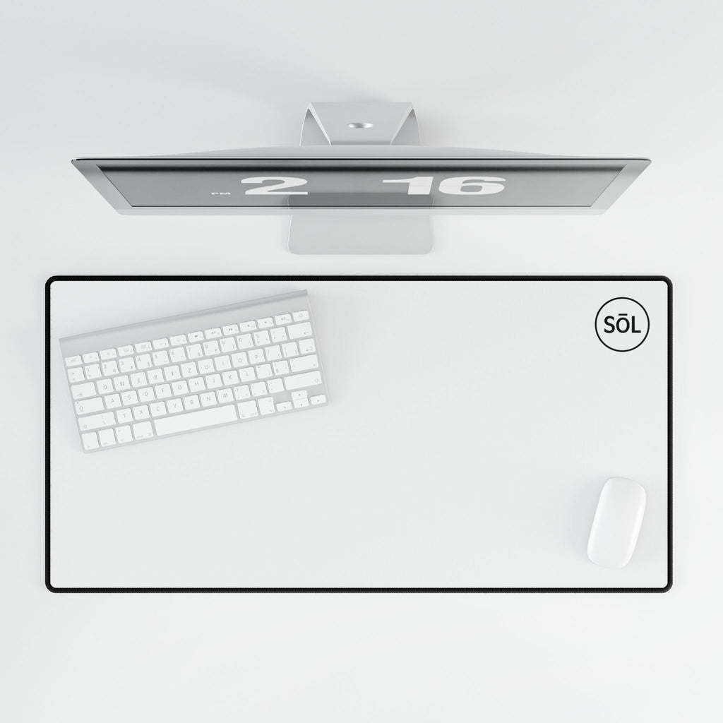 Sōl™ Clothing - Sleek Desk Mats - Modern Office Decor, Home Workspace, Minimalist Style, Gift for Students, Desk Accessories