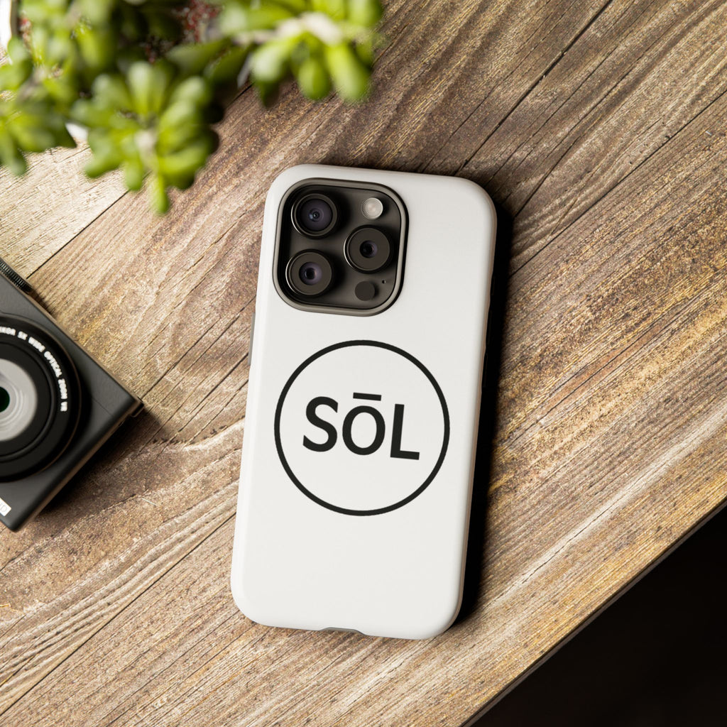 Sōl™ Clothing - Sleek Phone Case with Minimalist SŌL Design, Durable Protection for Everyday Use, Stylish Gift for Tech Lovers, Phone Accessory, [...]