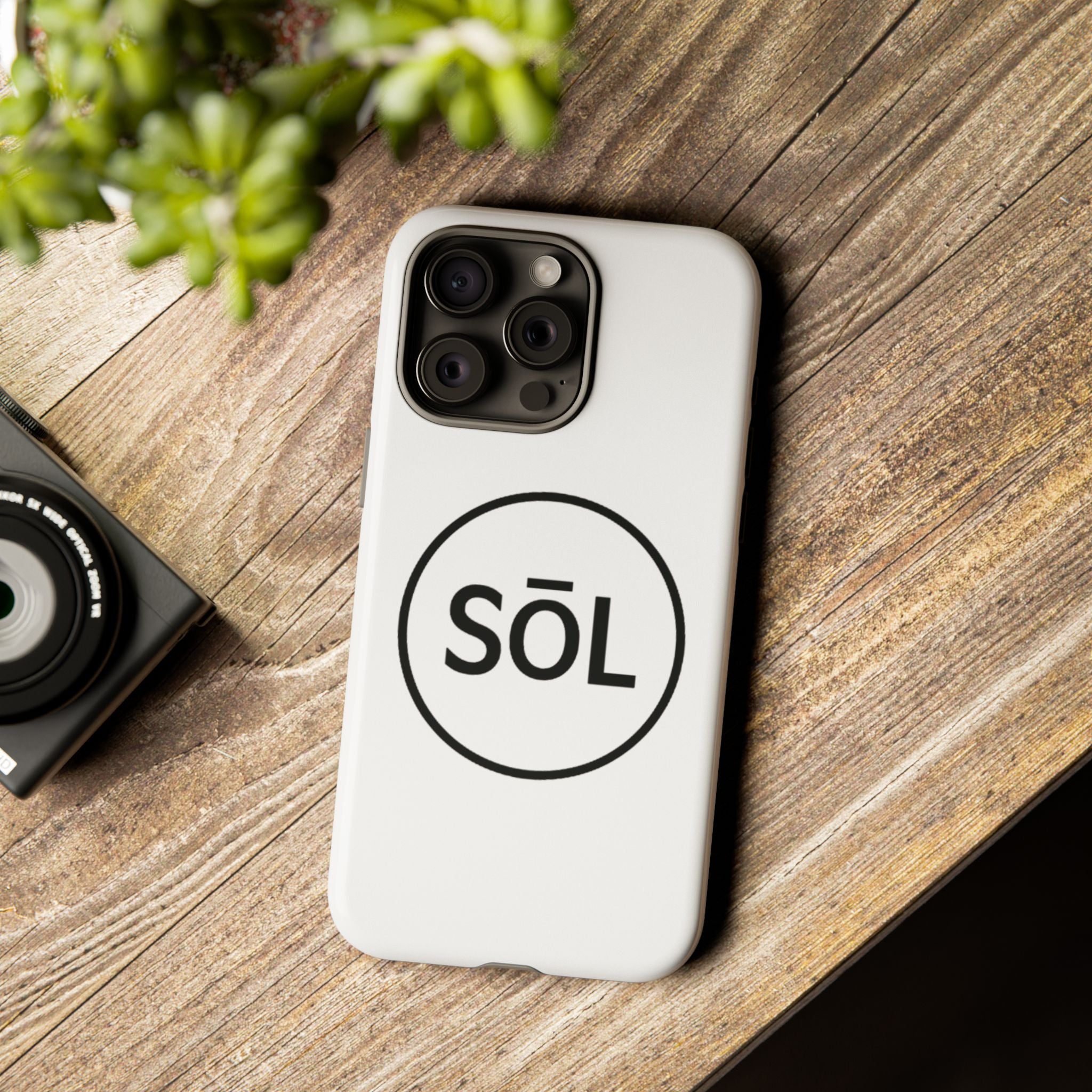 Sōl™ Clothing - Sleek Phone Case with Minimalist SŌL Design, Durable Protection for Everyday Use, Stylish Gift for Tech Lovers, Phone Accessory, [...]