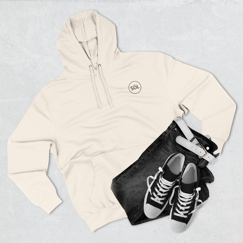 Sōl™ Clothing - Sunshine Inspired Fleece Hoodie - Find Your Sól, Cozy Sweatshirt, Nature Lover Gift, Warm Layer for Outdoor Adventures, Casual Stylish [...]