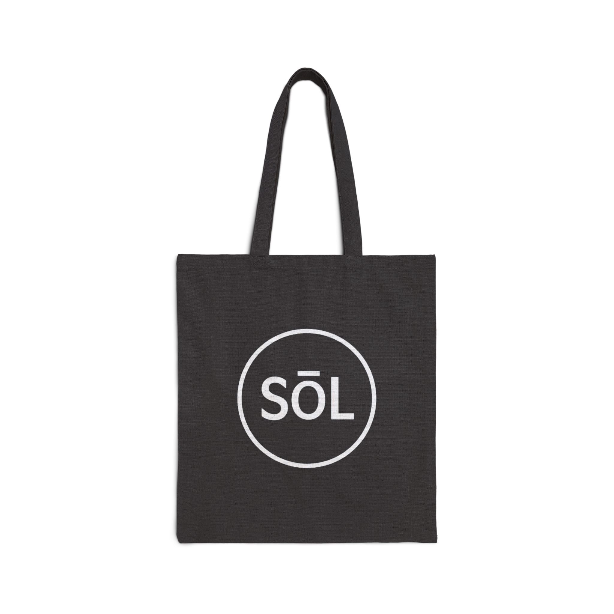 Sōl™ Clothing - Sustainable Cotton Canvas Tote Bag | Minimalist Tote, Eco-Friendly Shopping Bag, Gift for Her, Everyday Carry, Reusable Grocery Tote