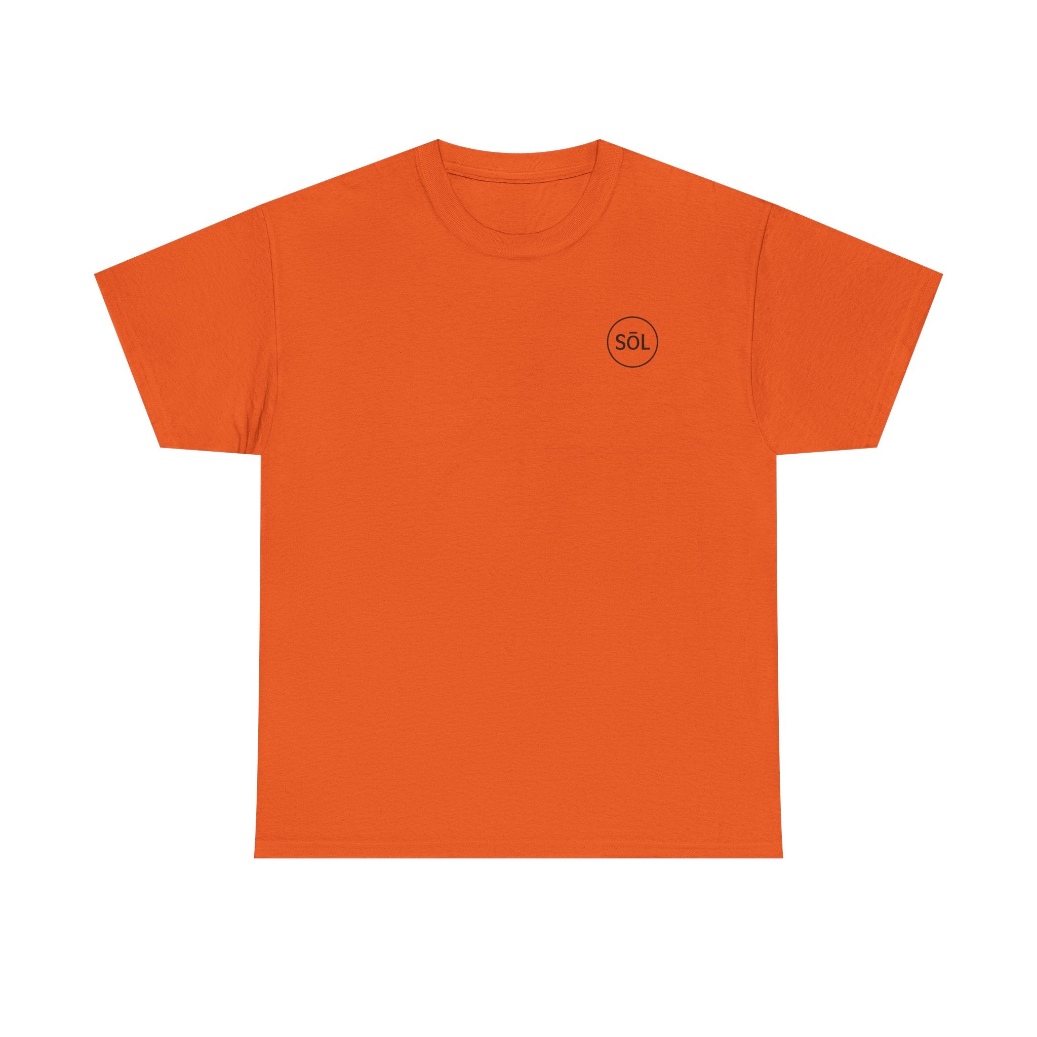 Sōl™ Clothing Unisex Heavy Cotton Minimal Tee - Casual Comfort Wear, Everyday Tee, Gift for Him/Her, Summer Basic, Stylish Layering Piece