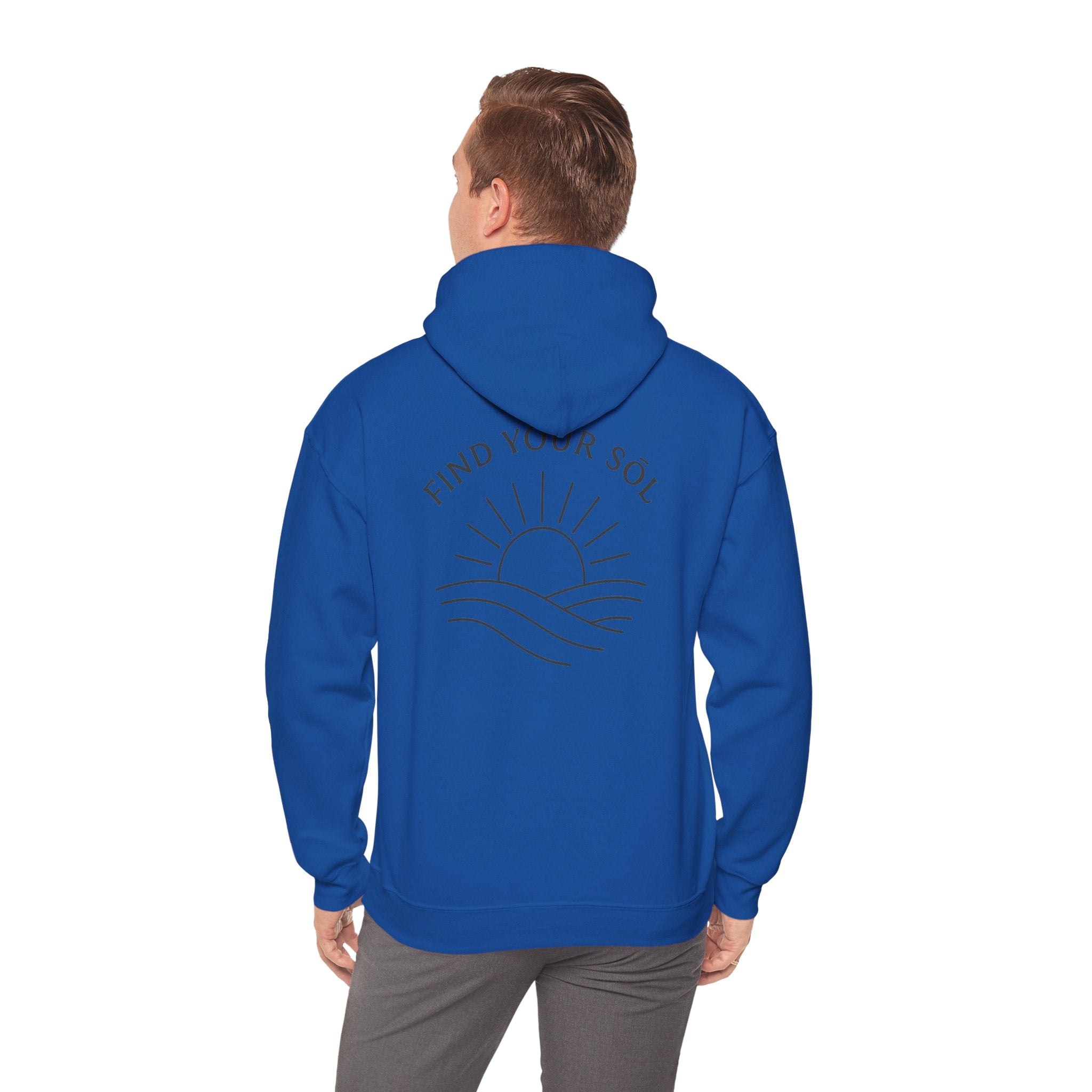 Sōl™ Clothing - Find Your Sōl Sweatshirt - Cozy Unisex Hoodie, Perfect Gift for Nature Lovers, Meditation Apparel, Casual Style