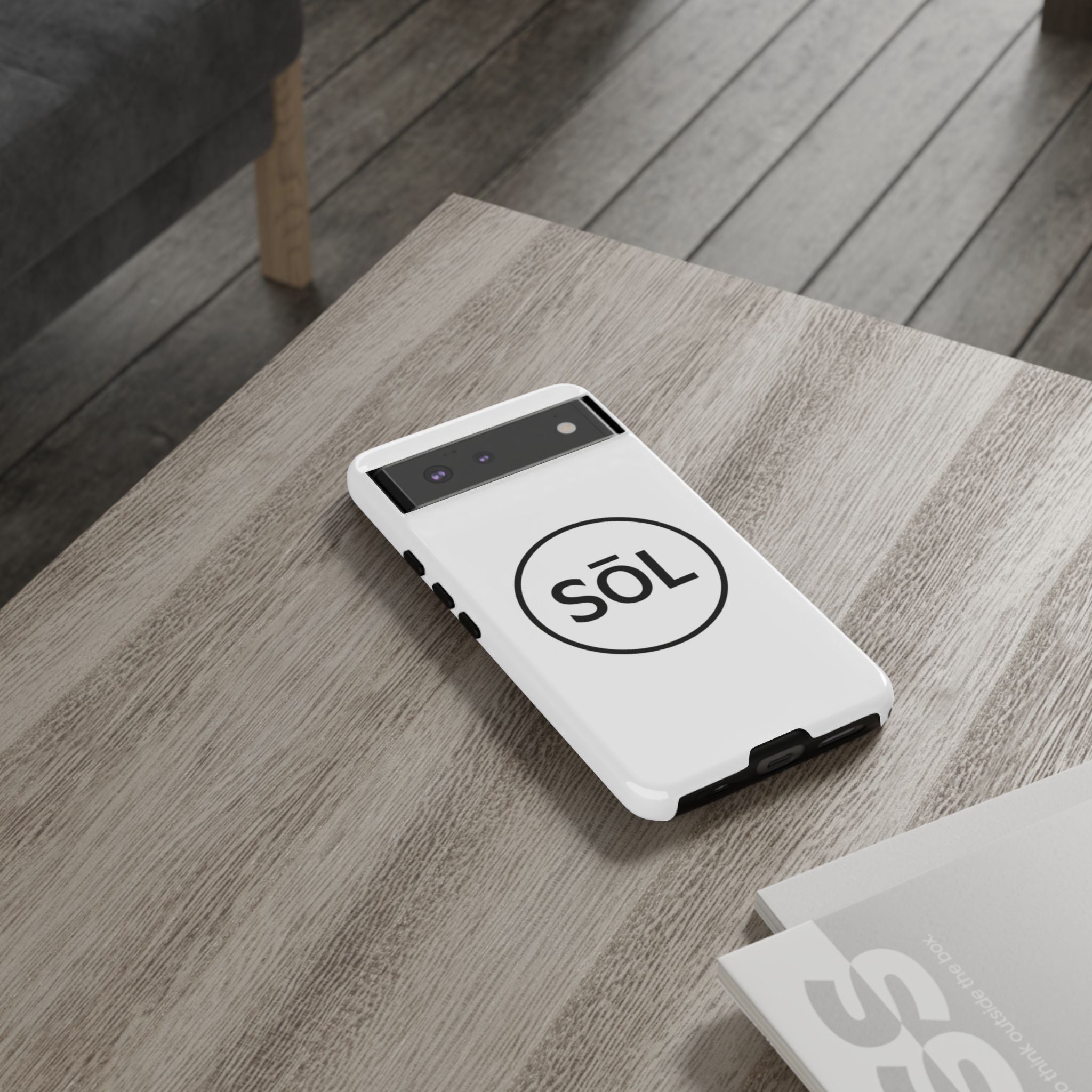 Sōl™ Clothing - Sleek Phone Case with Minimalist SŌL Design, Durable Protection for Everyday Use, Stylish Gift for Tech Lovers, Phone Accessory, [...]