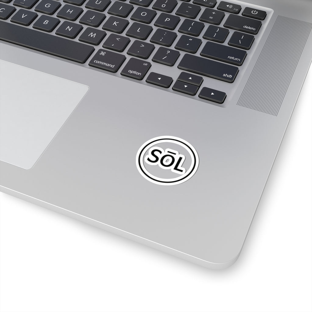 Sōl™ Clothing - Kiss-Cut Stickers - Motivational Laptop Decals, Cool Water Bottle Stickers, Aesthetic Decor, Unique Gifts