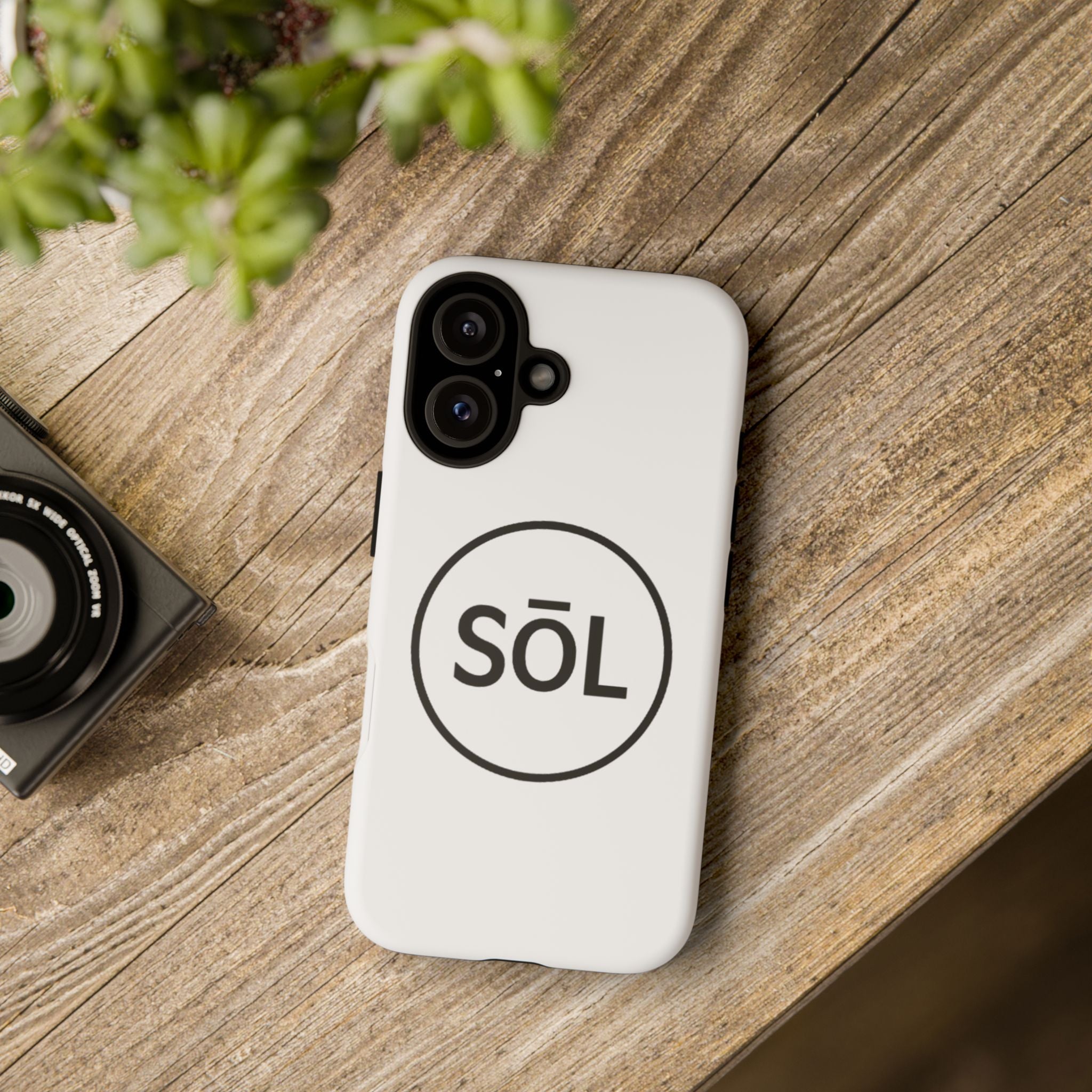 Sōl™ Clothing - Sleek Phone Case with Minimalist SŌL Design, Durable Protection for Everyday Use, Stylish Gift for Tech Lovers, Phone Accessory, [...]