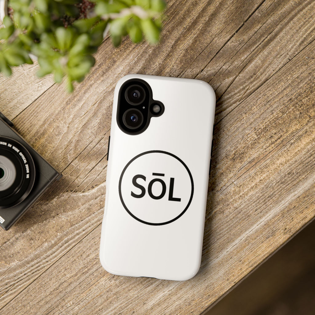 Sōl™ Clothing - Sleek Phone Case with Minimalist SŌL Design, Durable Protection for Everyday Use, Stylish Gift for Tech Lovers, Phone Accessory, [...]