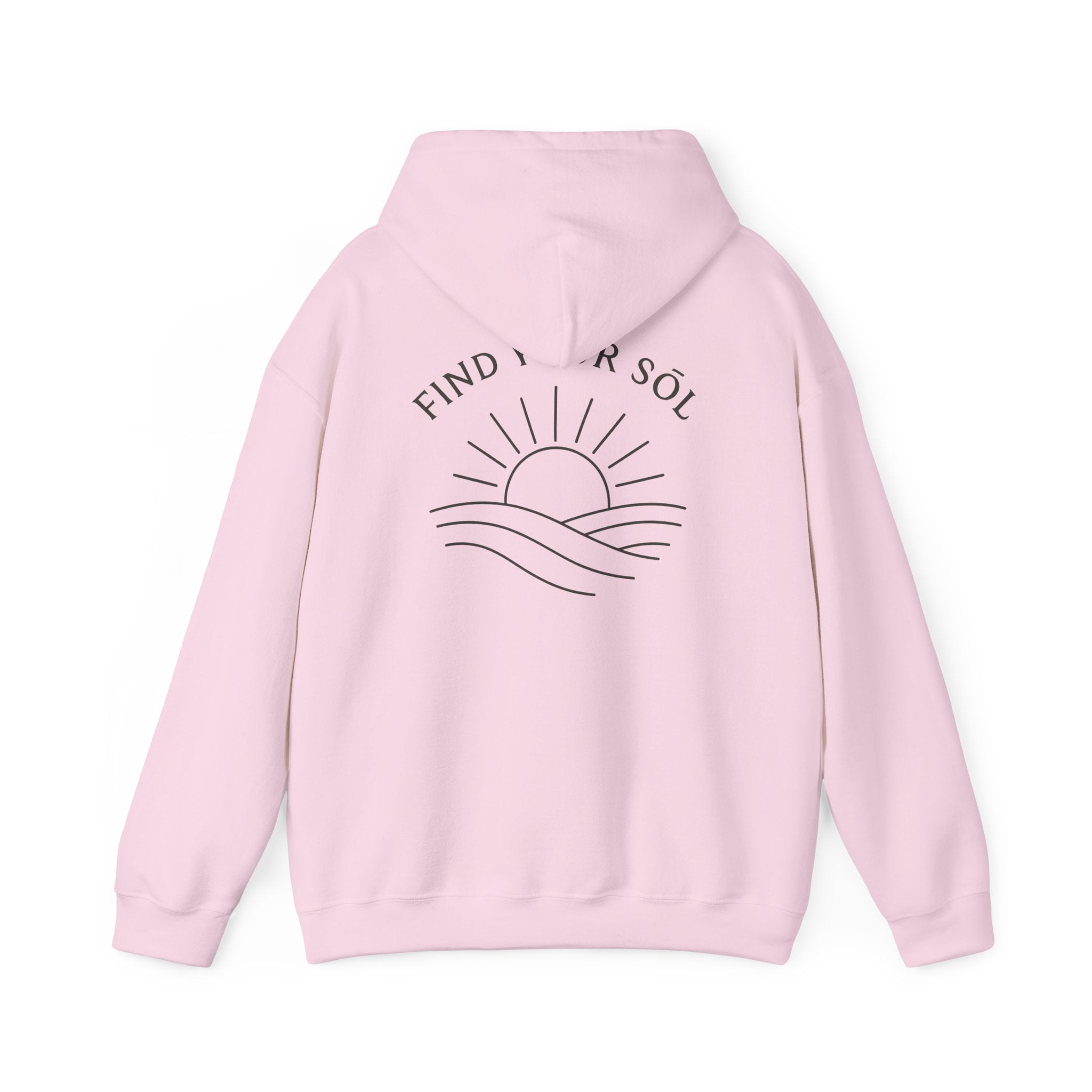 Sōl™ Clothing - Find Your Sōl Sweatshirt - Cozy Unisex Hoodie, Perfect Gift for Nature Lovers, Meditation Apparel, Casual Style