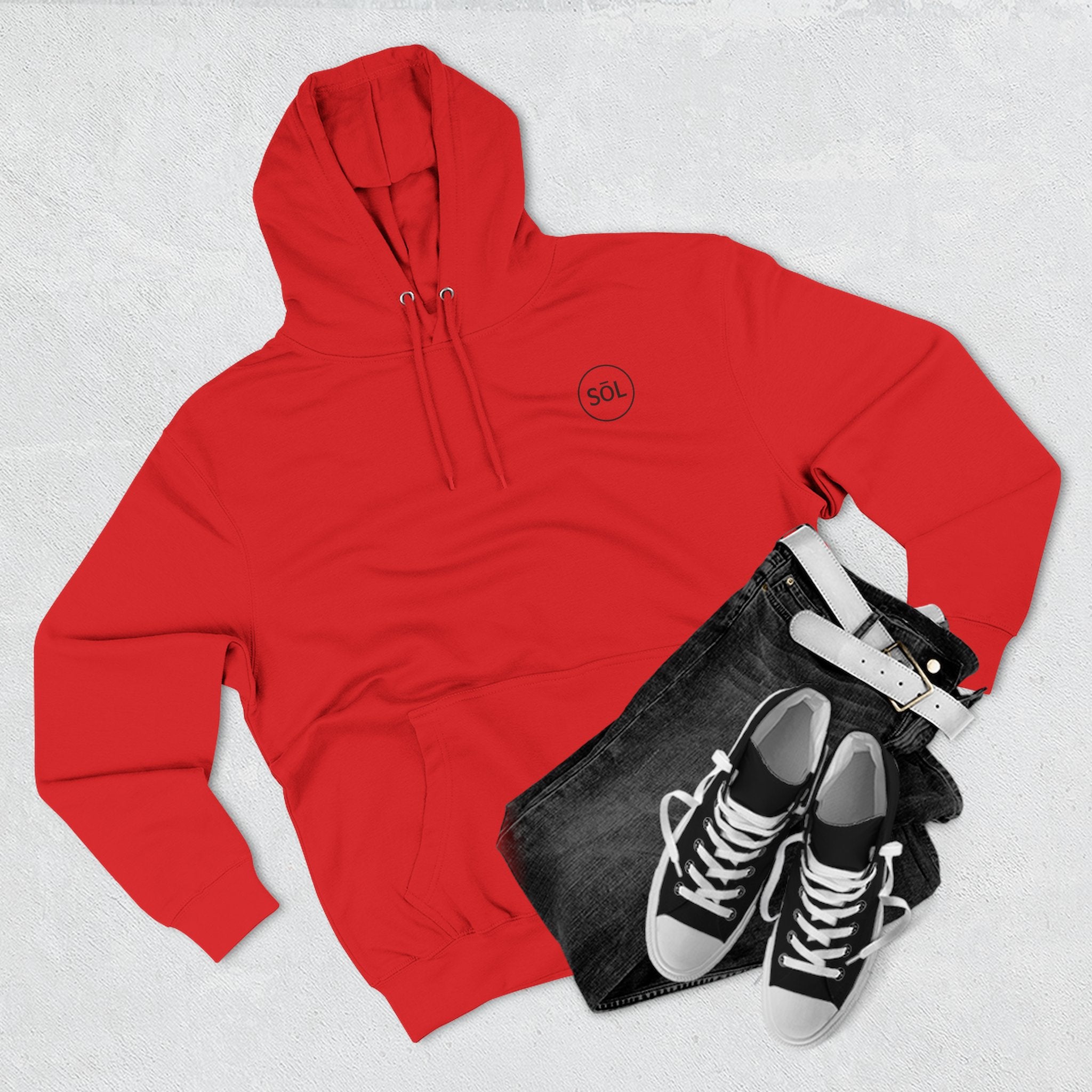 Sōl™ Clothing - Sunshine Inspired Fleece Hoodie - Find Your Sól, Cozy Sweatshirt, Nature Lover Gift, Warm Layer for Outdoor Adventures, Casual Stylish [...]