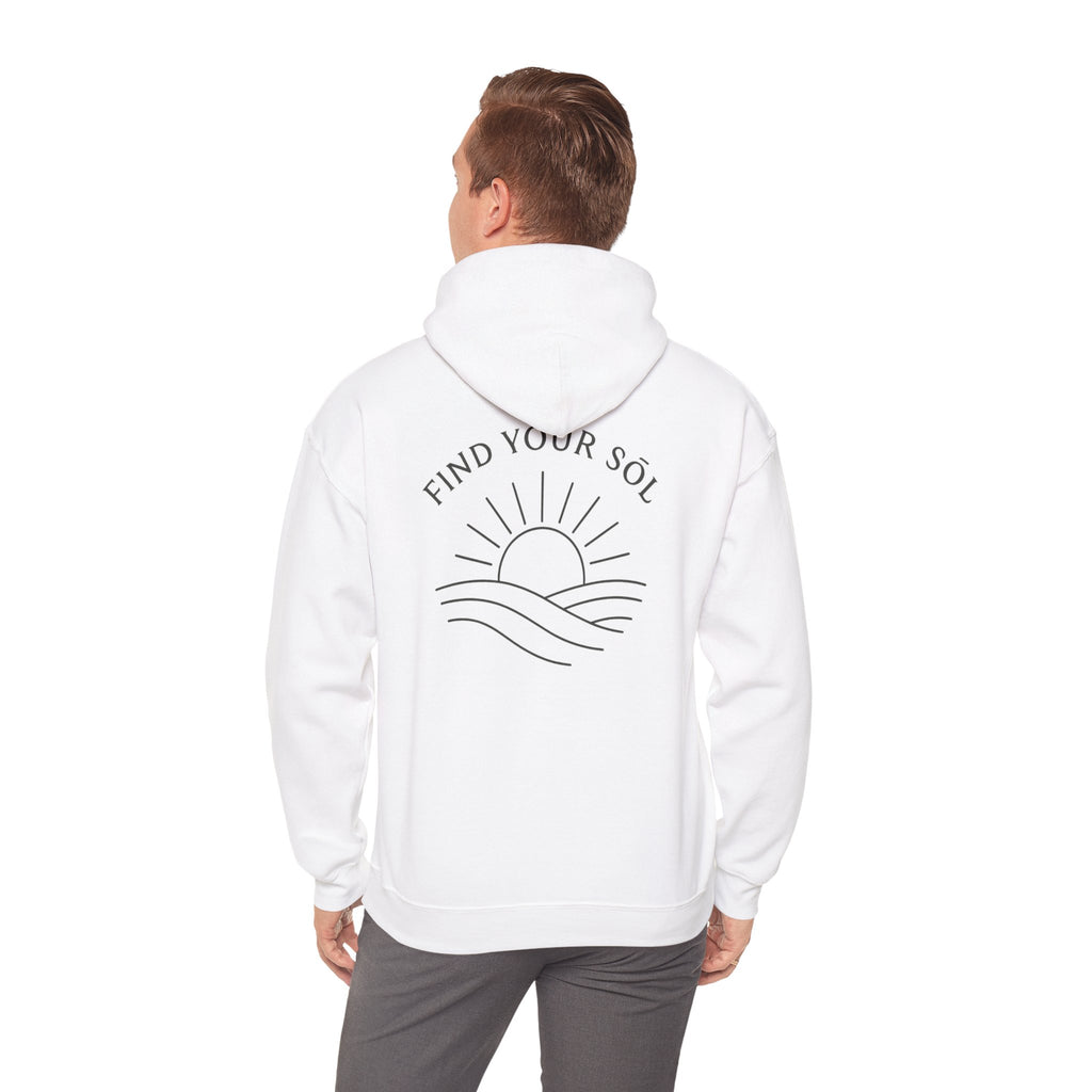 Sōl™ Clothing - Find Your Sōl Sweatshirt - Cozy Unisex Hoodie, Perfect Gift for Nature Lovers, Meditation Apparel, Casual Style