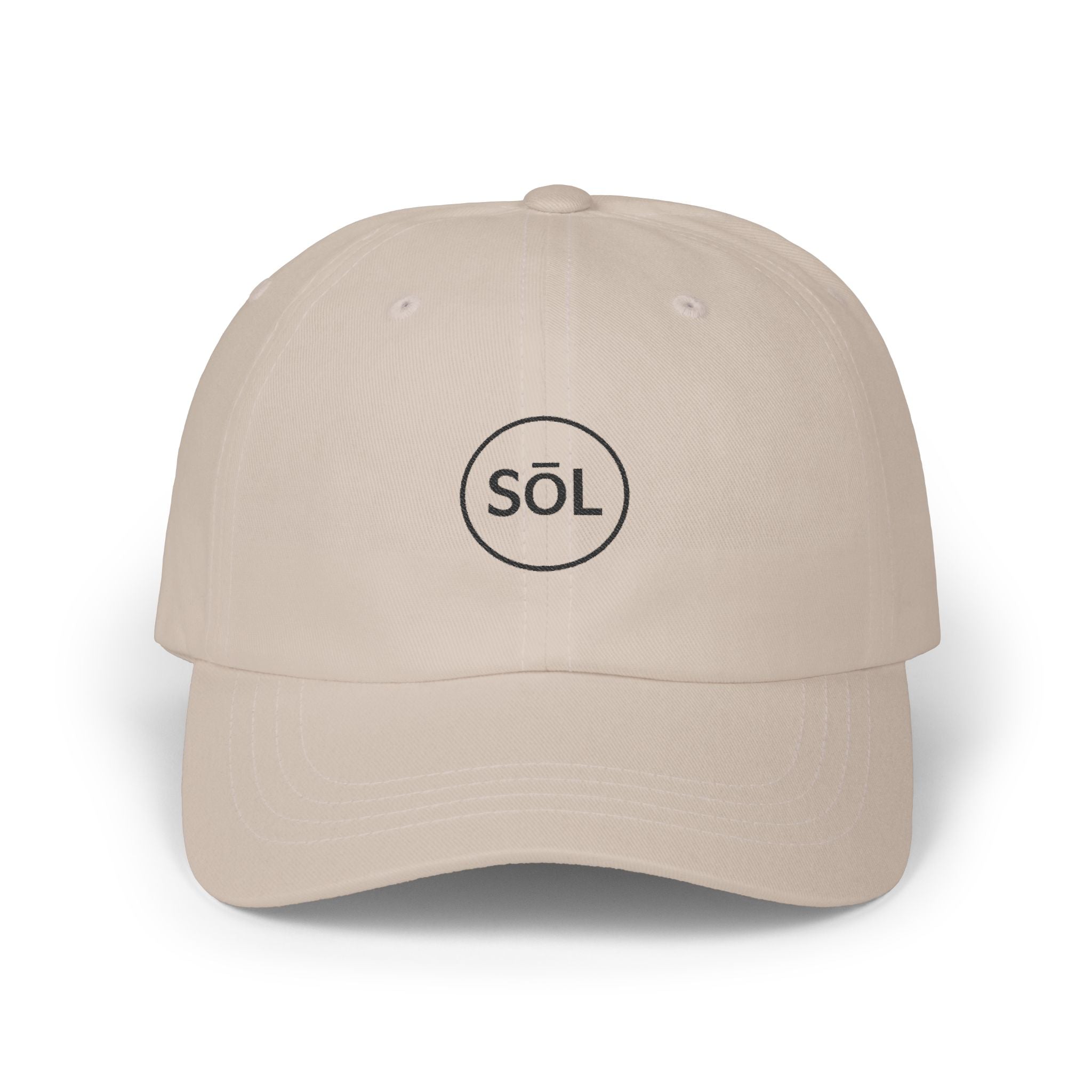 Sōl™ Clothing - Classic Cap with Stylish Sōl Design, Cool Summer Accessory, Gift for Dads, Casual Fashion, Everyday Wear