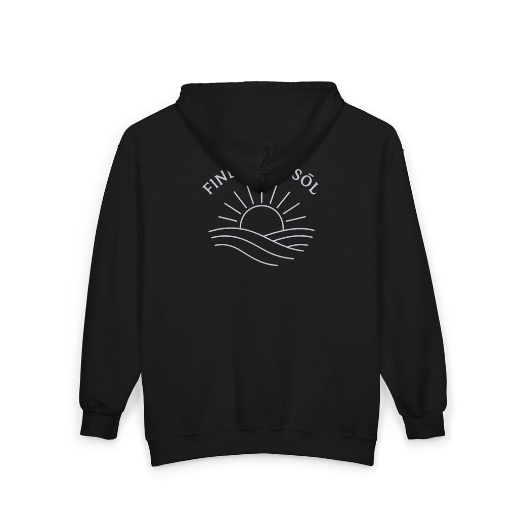 Sōl™ Clothing - Cozy Unisex Zip-Up Hoodie, Perfect Gift for Friends, Casual Wear, Birthday Presents, Stylish Layering, Everyday Comfort