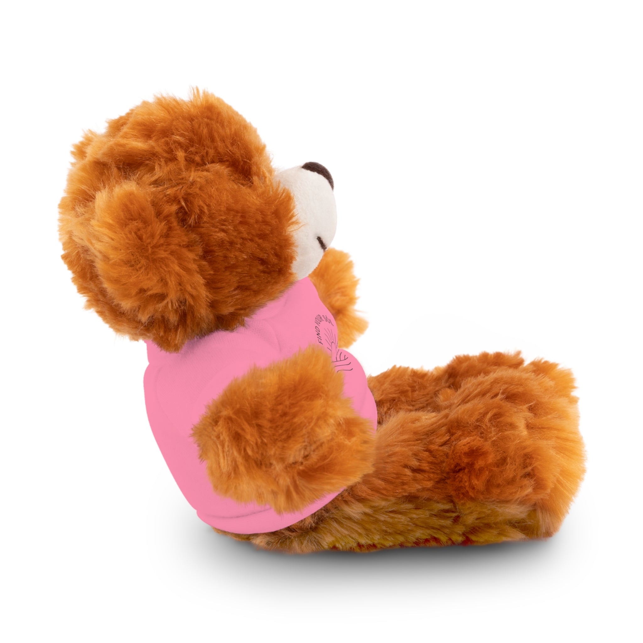 Sōl™ Clothing - Stuffed Animal T-Shirt Buddy, Cute Plush Toy, Personalized Gift, Kids' Birthday Present, Beary Sweet Comfort