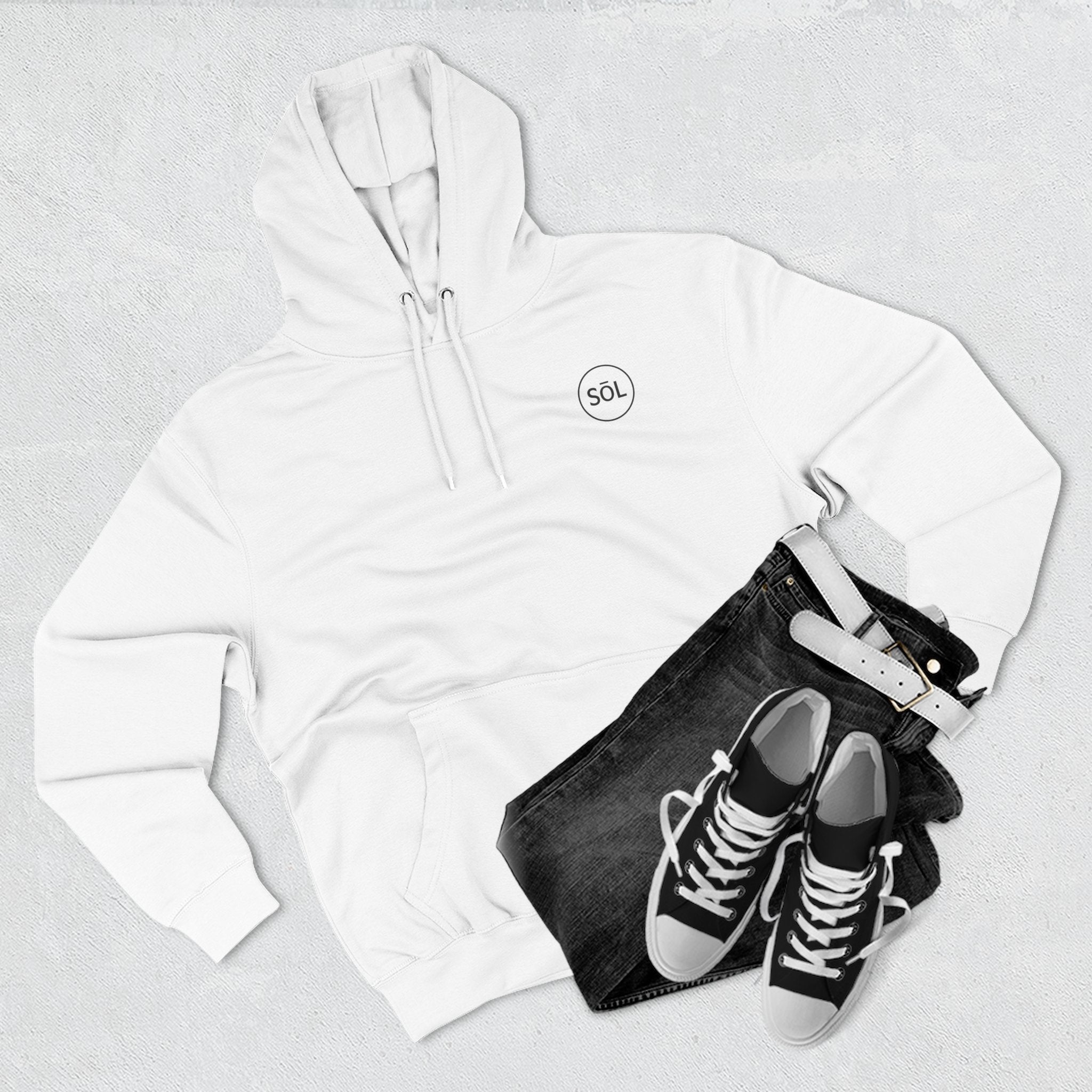 Sōl™ Clothing - Sunshine Inspired Fleece Hoodie - Find Your Sól, Cozy Sweatshirt, Nature Lover Gift, Warm Layer for Outdoor Adventures, Casual Stylish [...]