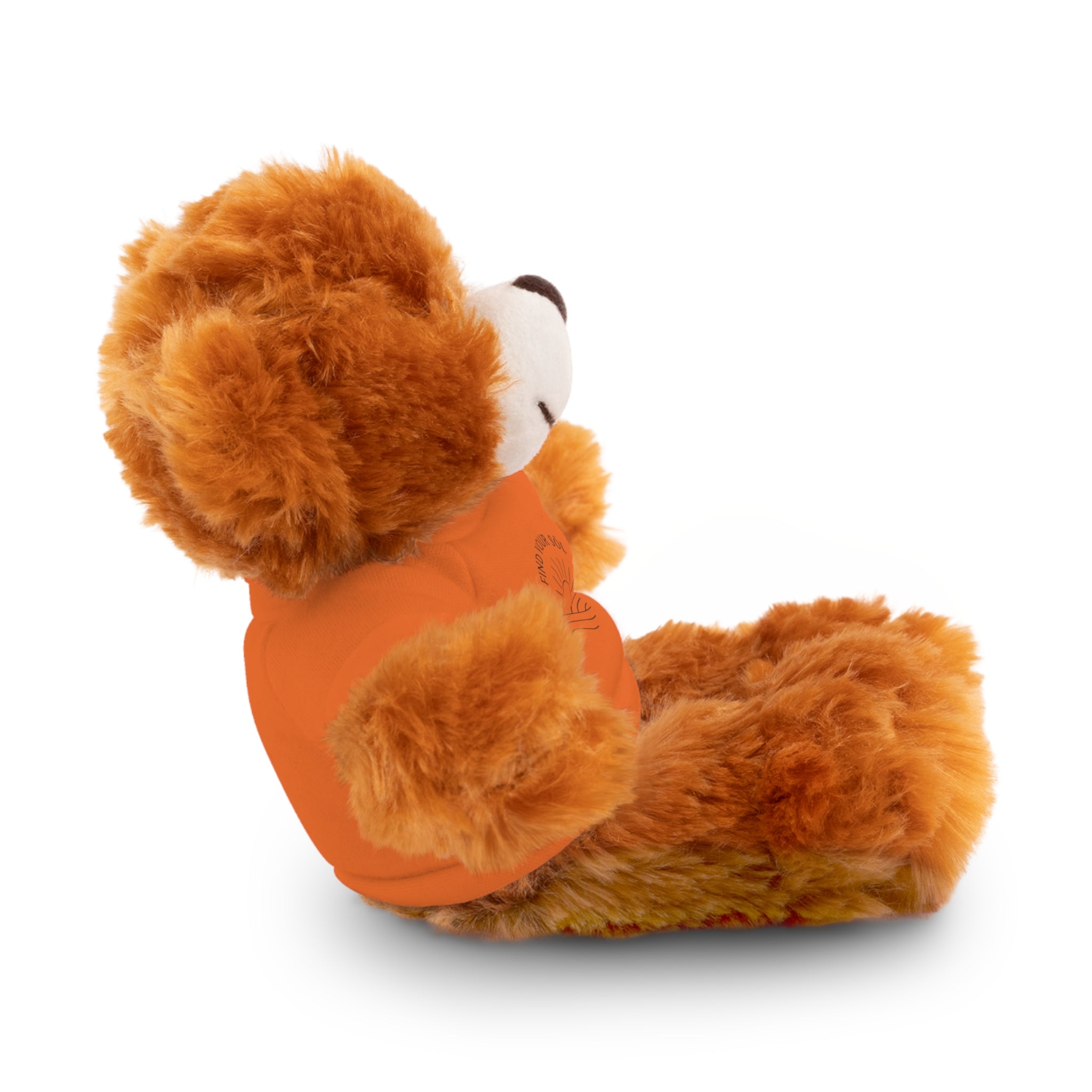 Sōl™ Clothing - Stuffed Animal T-Shirt Buddy, Cute Plush Toy, Personalized Gift, Kids' Birthday Present, Beary Sweet Comfort