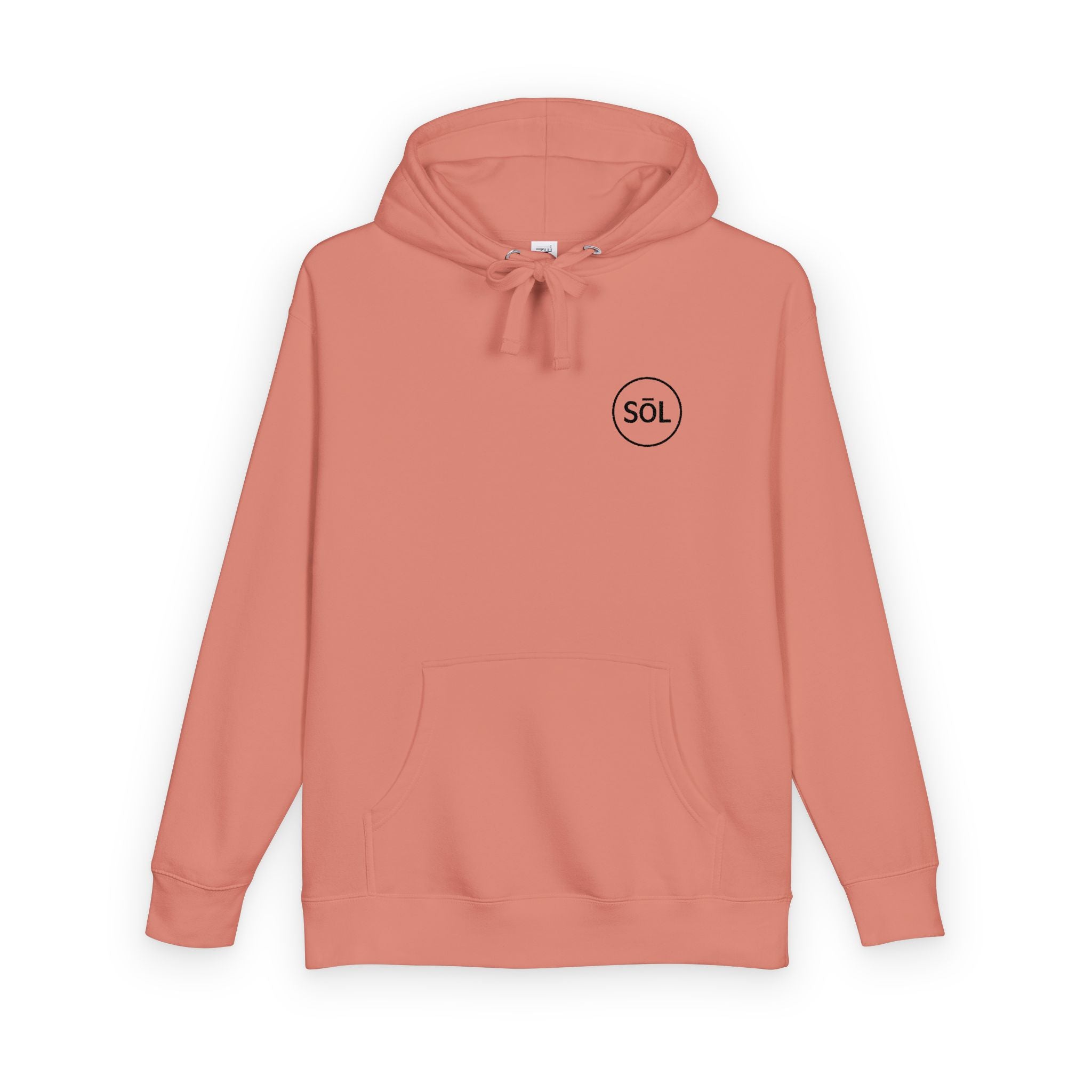 Sōl™ Clothing - Cozy Unisex Fleece Hoodie for Everyday Comfort, Casual Wear, Gift for Friends, Pumpkin Spice Season, Relaxing Days