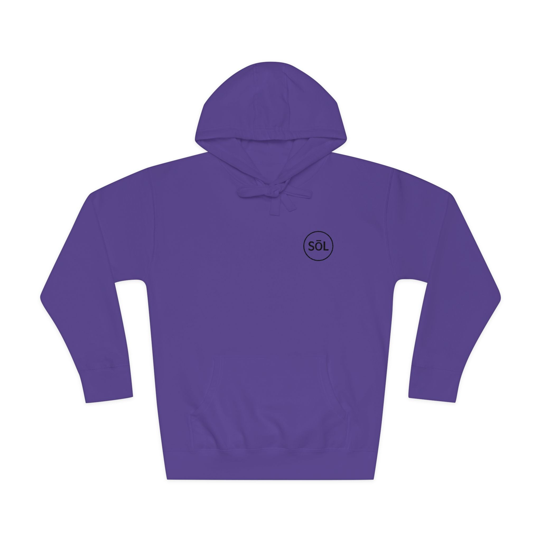 Sōl™ Clothing - Cozy Unisex Fleece Hoodie for Everyday Comfort, Casual Wear, Gift for Friends, Pumpkin Spice Season, Relaxing Days