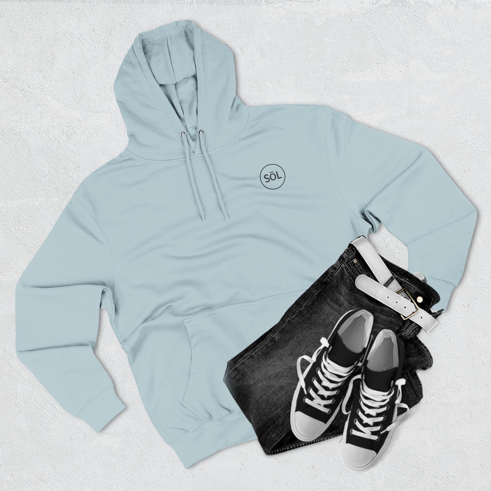 Sōl™ Clothing - Sunshine Inspired Fleece Hoodie - Find Your Sól, Cozy Sweatshirt, Nature Lover Gift, Warm Layer for Outdoor Adventures, Casual Stylish [...]