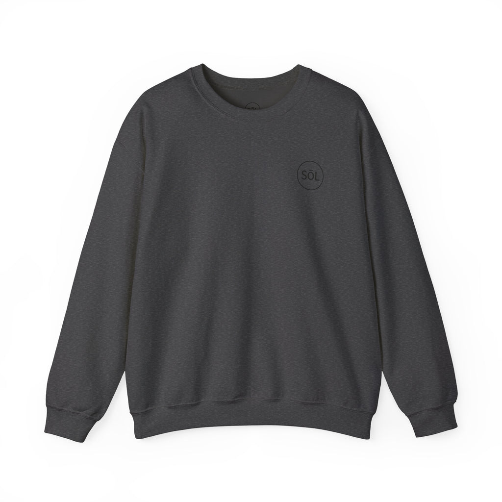 Sōl™ Clothing - Minimalist Crewneck Sweatshirt, Cozy Unisex Sweatshirt, Gift for Her, Casual Wear, Layering Essential, Comfortable Outfit
