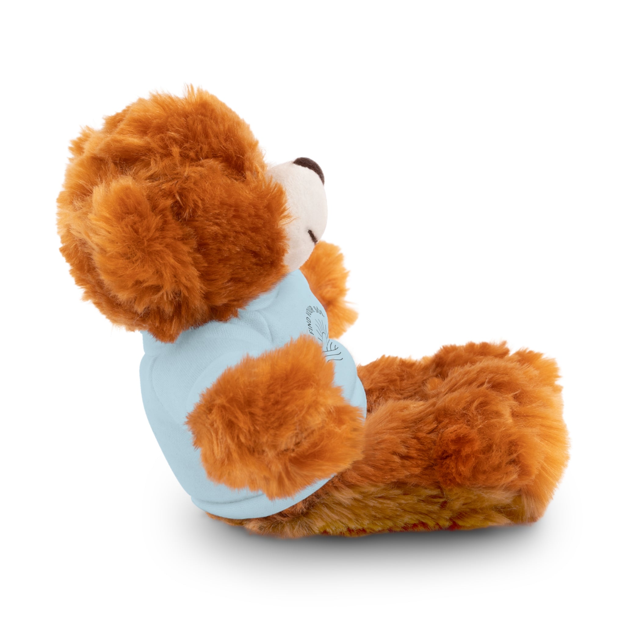 Sōl™ Clothing - Stuffed Animal T-Shirt Buddy, Cute Plush Toy, Personalized Gift, Kids' Birthday Present, Beary Sweet Comfort