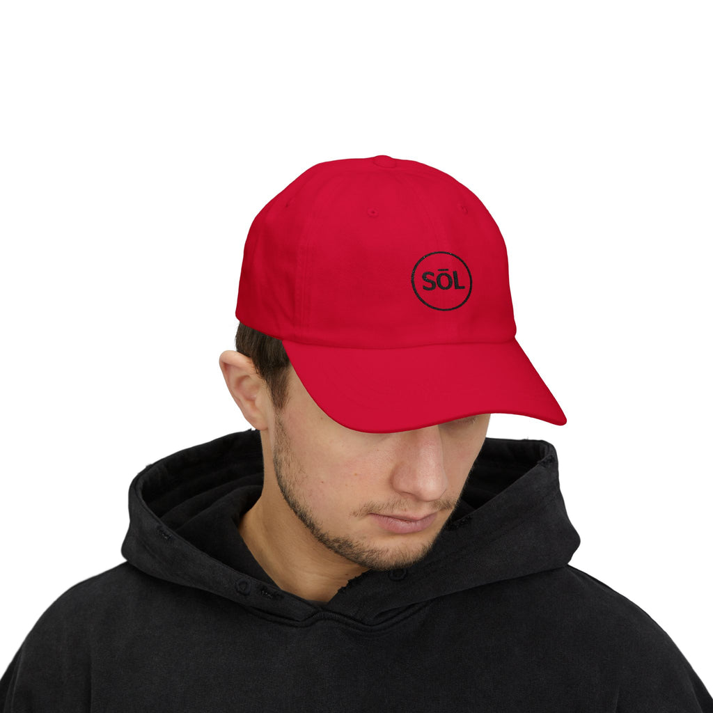 Sōl™ Clothing - Classic Cap with Stylish Sōl Design, Cool Summer Accessory, Gift for Dads, Casual Fashion, Everyday Wear