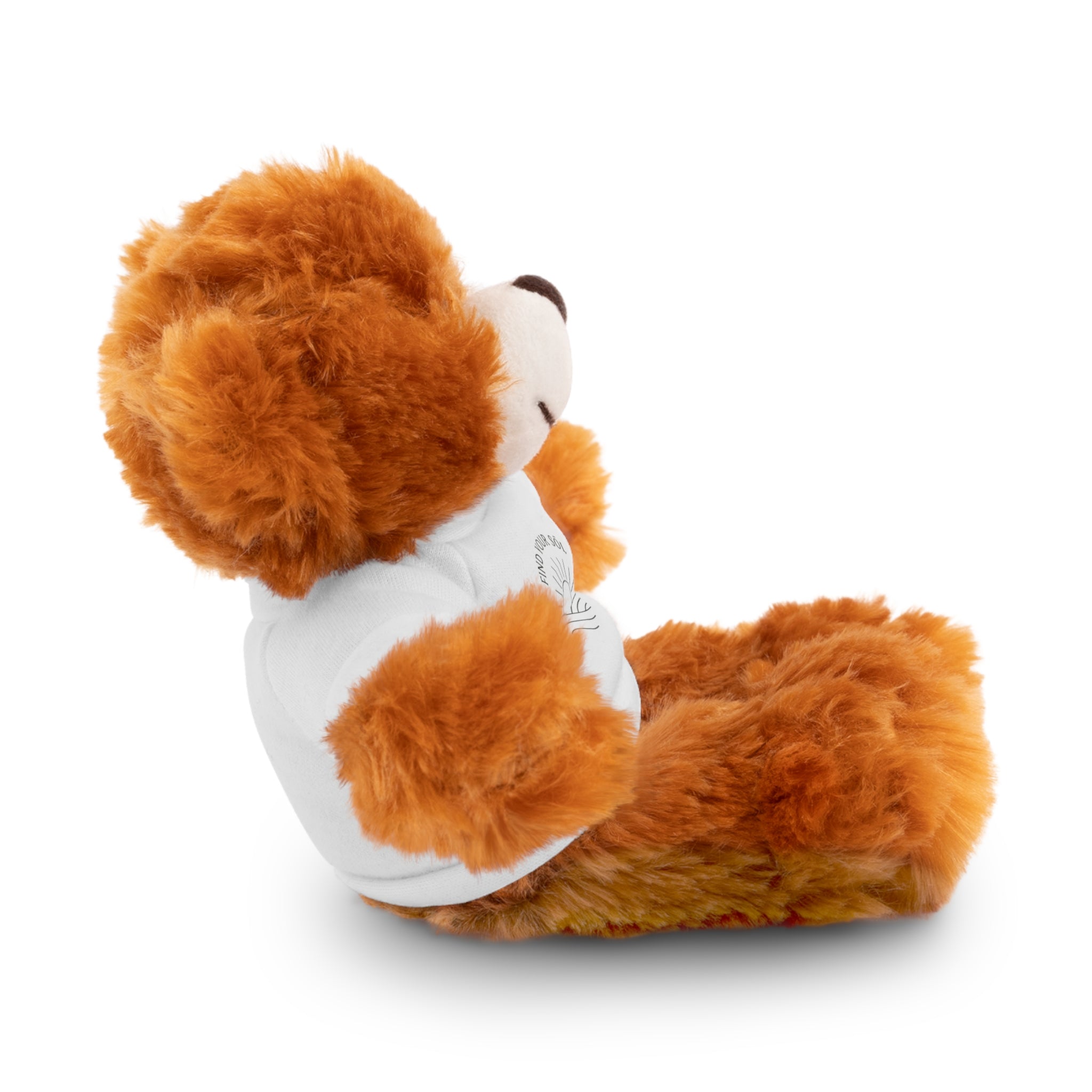 Sōl™ Clothing - Stuffed Animal T-Shirt Buddy, Cute Plush Toy, Personalized Gift, Kids' Birthday Present, Beary Sweet Comfort