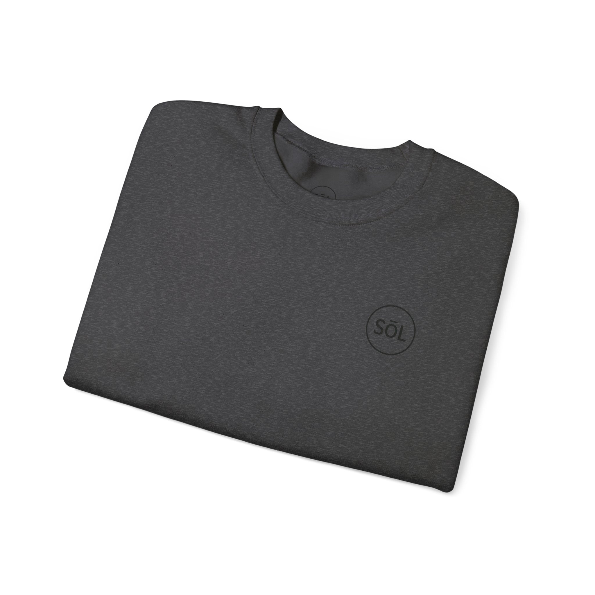 Sōl™ Clothing - Minimalist Crewneck Sweatshirt, Cozy Unisex Sweatshirt, Gift for Her, Casual Wear, Layering Essential, Comfortable Outfit