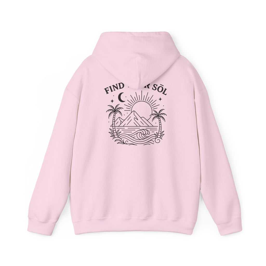 Sōl™ Clothing - Sunshine Graphic Hoodie | Unisex Hooded Sweatshirt | Feel Good Apparel | Cozy Gift for Her/Him | Sun Lover's Top | Casual Wear