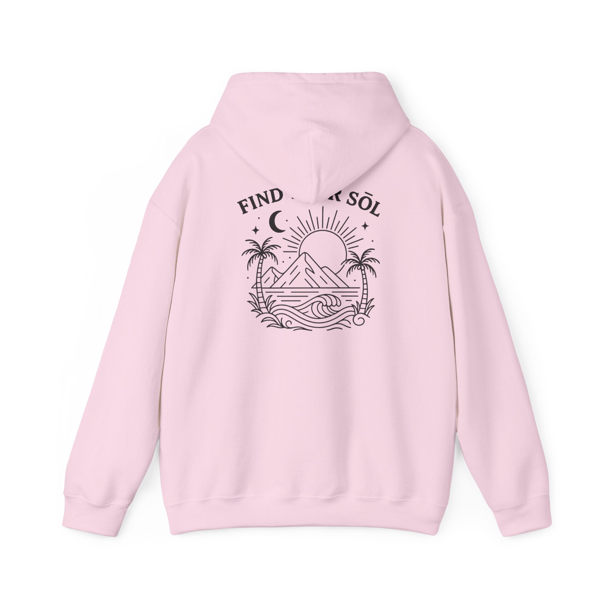Sōl™ Clothing - Sunshine Graphic Hoodie | Unisex Hooded Sweatshirt | Feel Good Apparel | Cozy Gift for Her/Him | Sun Lover's Top | Casual Wear