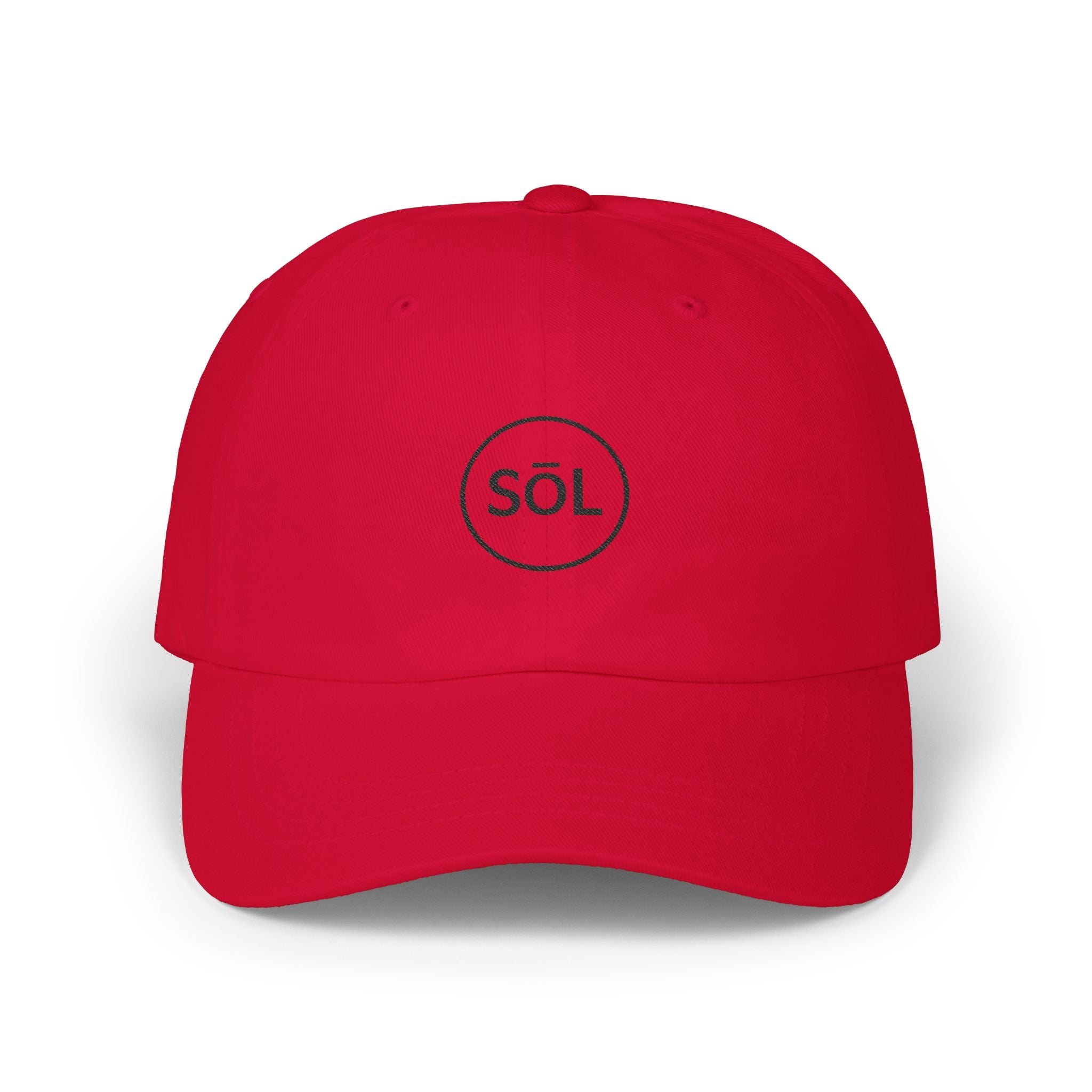 Sōl™ Clothing - Classic Cap with Stylish Sōl Design, Cool Summer Accessory, Gift for Dads, Casual Fashion, Everyday Wear