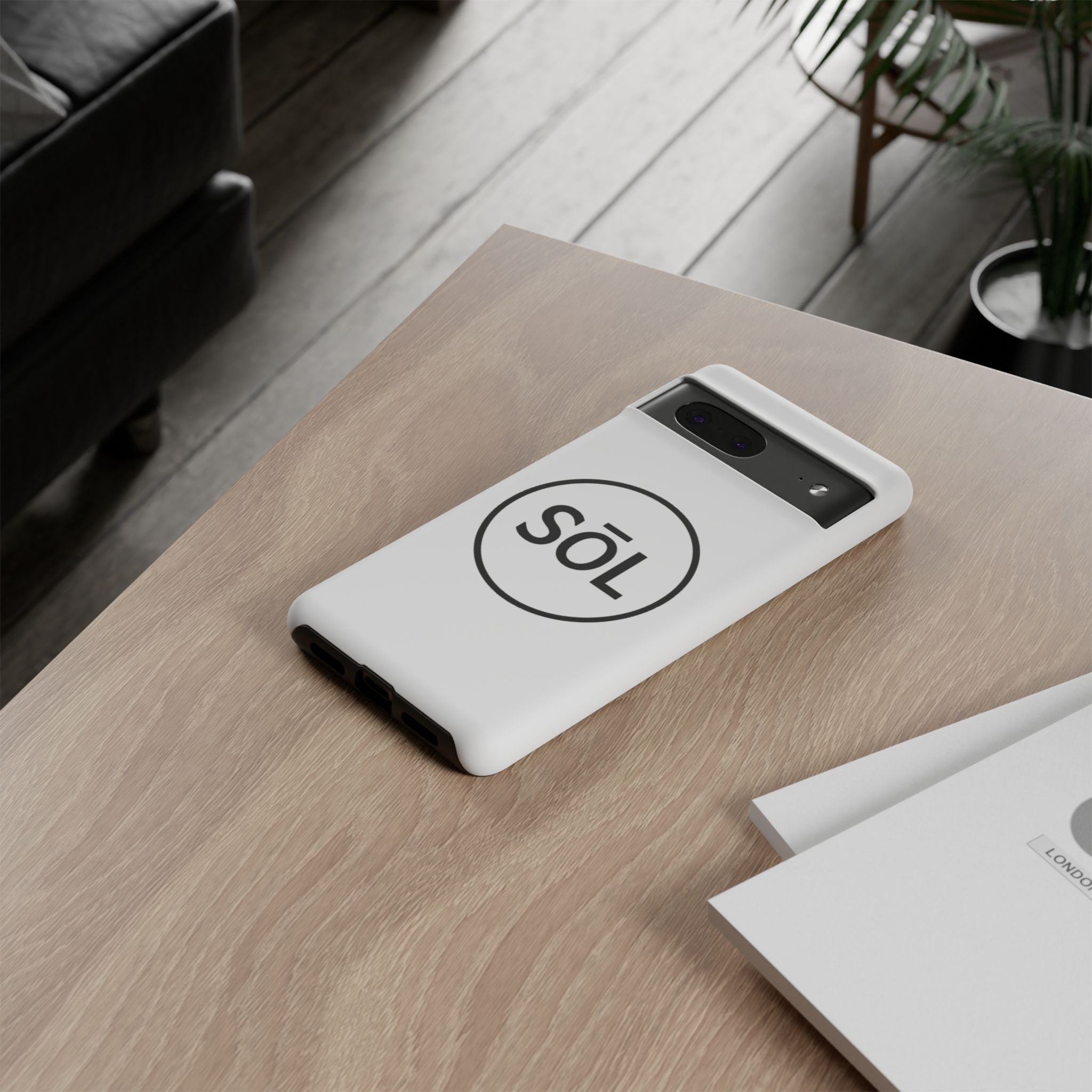 Sōl™ Clothing - Sleek Phone Case with Minimalist SŌL Design, Durable Protection for Everyday Use, Stylish Gift for Tech Lovers, Phone Accessory, [...]