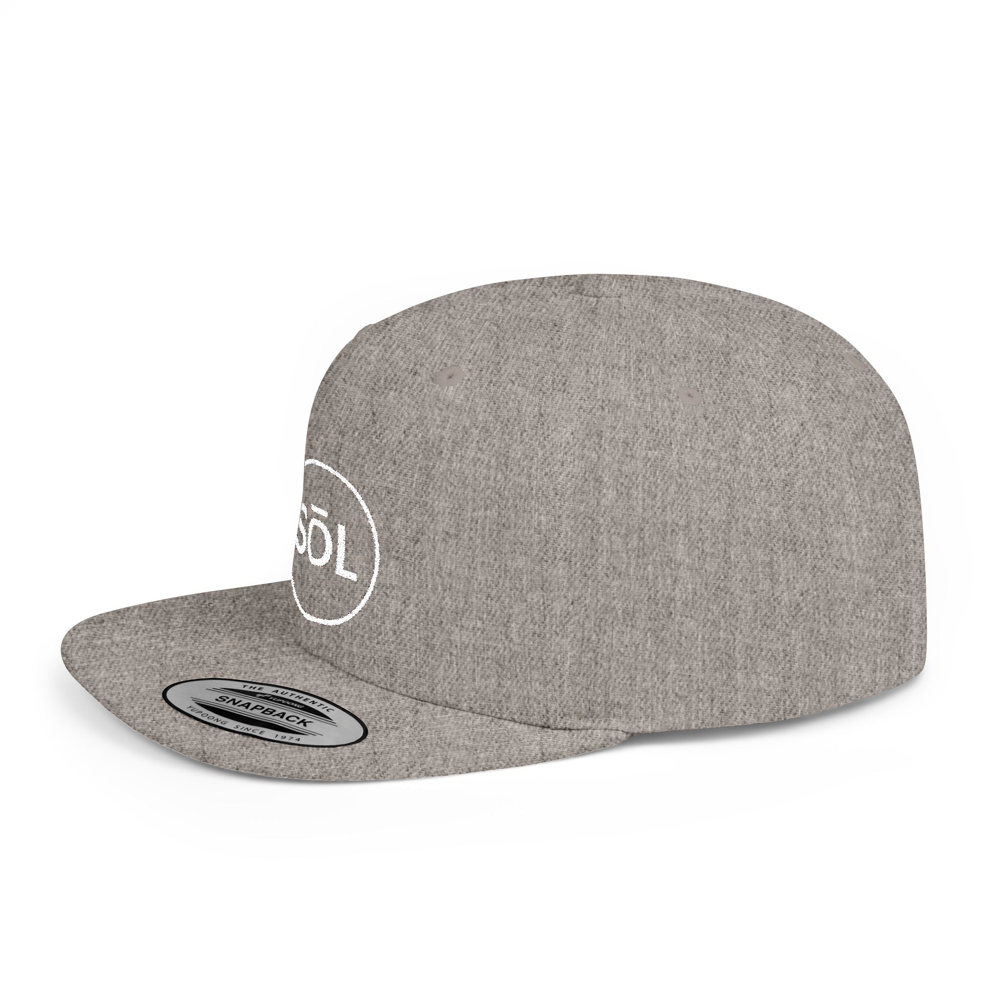 Sōl™ Clothing - Flat Bill Snapback Cap, Trendy Snapback Hat for Urban Fashion, Casual Streetwear Accessory, Perfect Gift for Him, Birthday Gift, [...]
