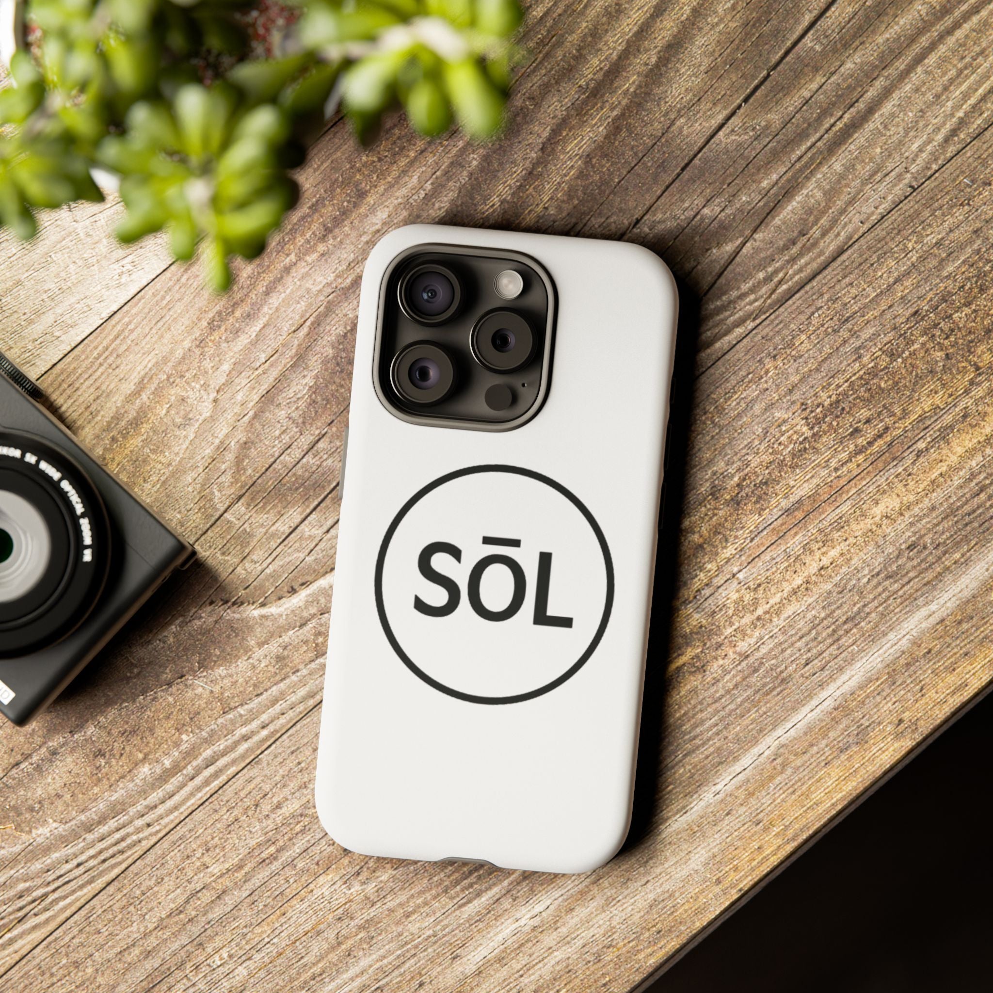 Sōl™ Clothing - Sleek Phone Case with Minimalist SŌL Design, Durable Protection for Everyday Use, Stylish Gift for Tech Lovers, Phone Accessory, [...]