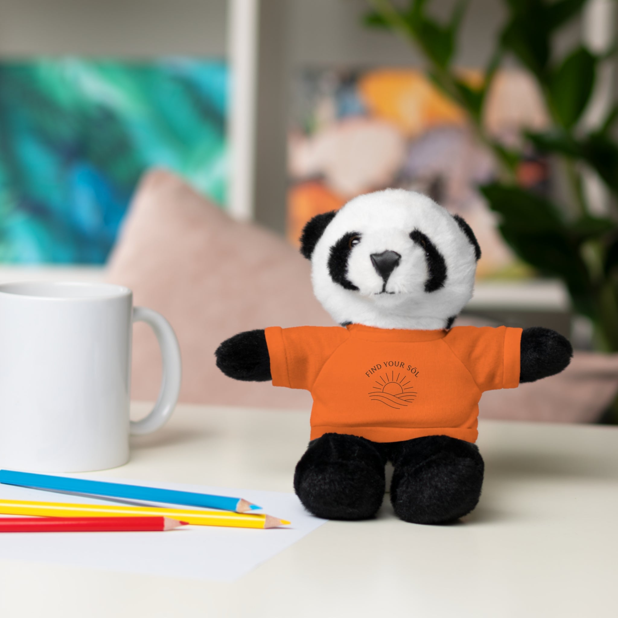 Sōl™ Clothing - Stuffed Animal T-Shirt Buddy, Cute Plush Toy, Personalized Gift, Kids' Birthday Present, Beary Sweet Comfort