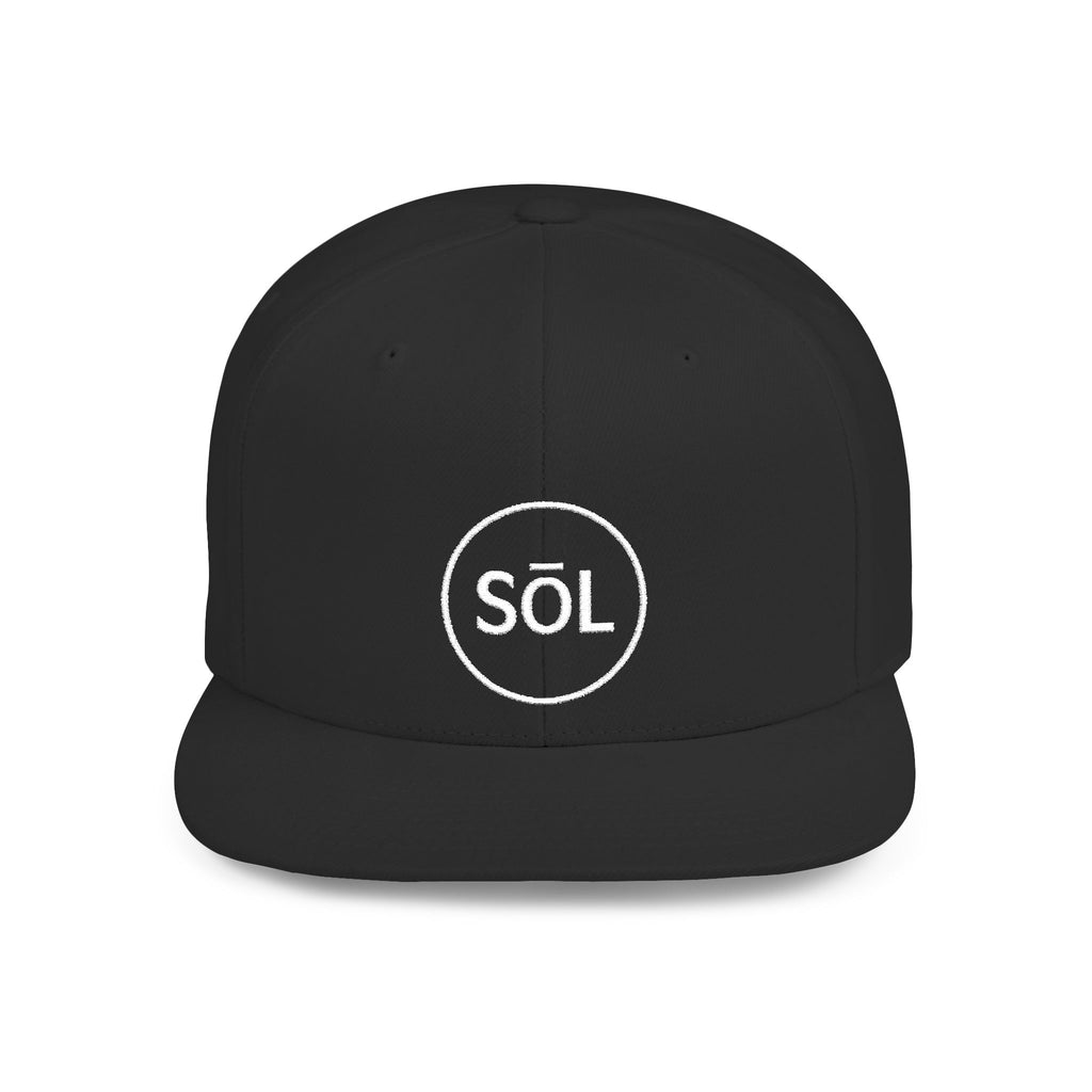 Sōl™ Clothing - Flat Bill Snapback Cap, Trendy Snapback Hat for Urban Fashion, Casual Streetwear Accessory, Perfect Gift for Him, Birthday Gift, [...]