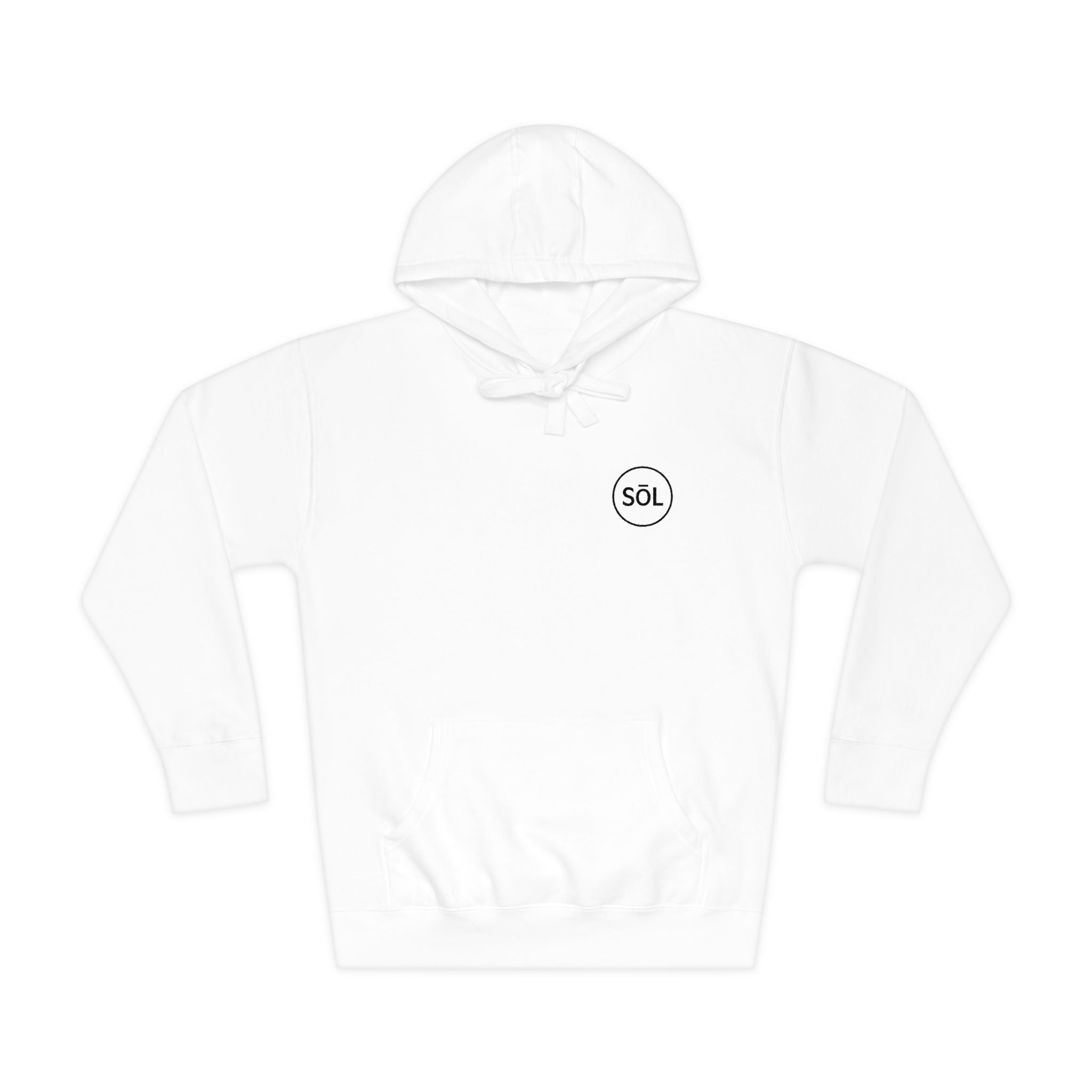 Sōl™ Clothing - Cozy Unisex Fleece Hoodie for Everyday Comfort, Casual Wear, Gift for Friends, Pumpkin Spice Season, Relaxing Days