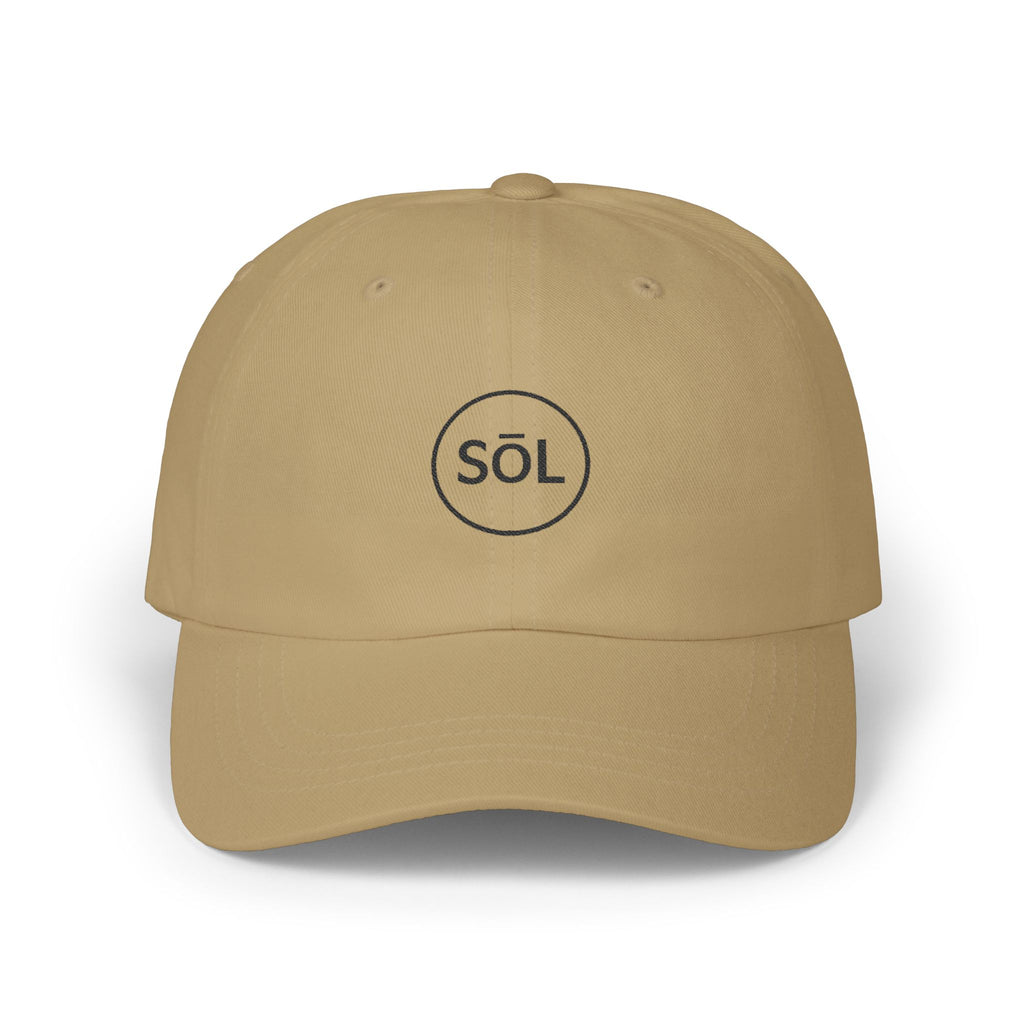 Sōl™ Clothing - Classic Cap with Stylish Sōl Design, Cool Summer Accessory, Gift for Dads, Casual Fashion, Everyday Wear