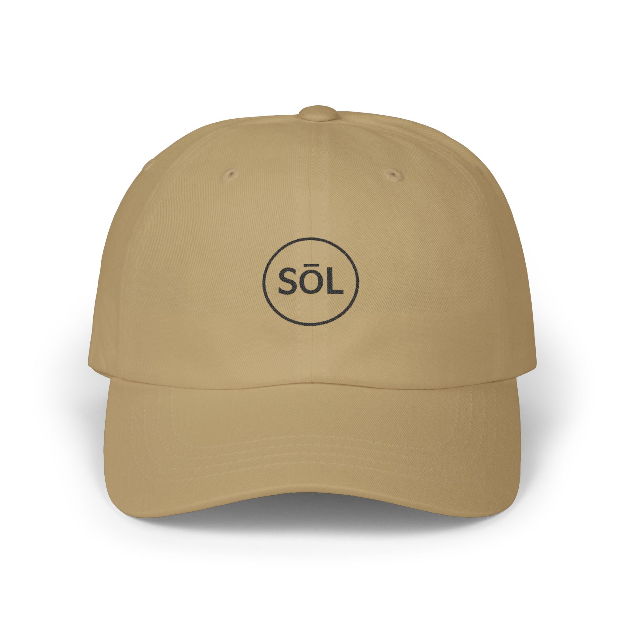 Sōl™ Clothing - Classic Cap with Stylish Sōl Design, Cool Summer Accessory, Gift for Dads, Casual Fashion, Everyday Wear