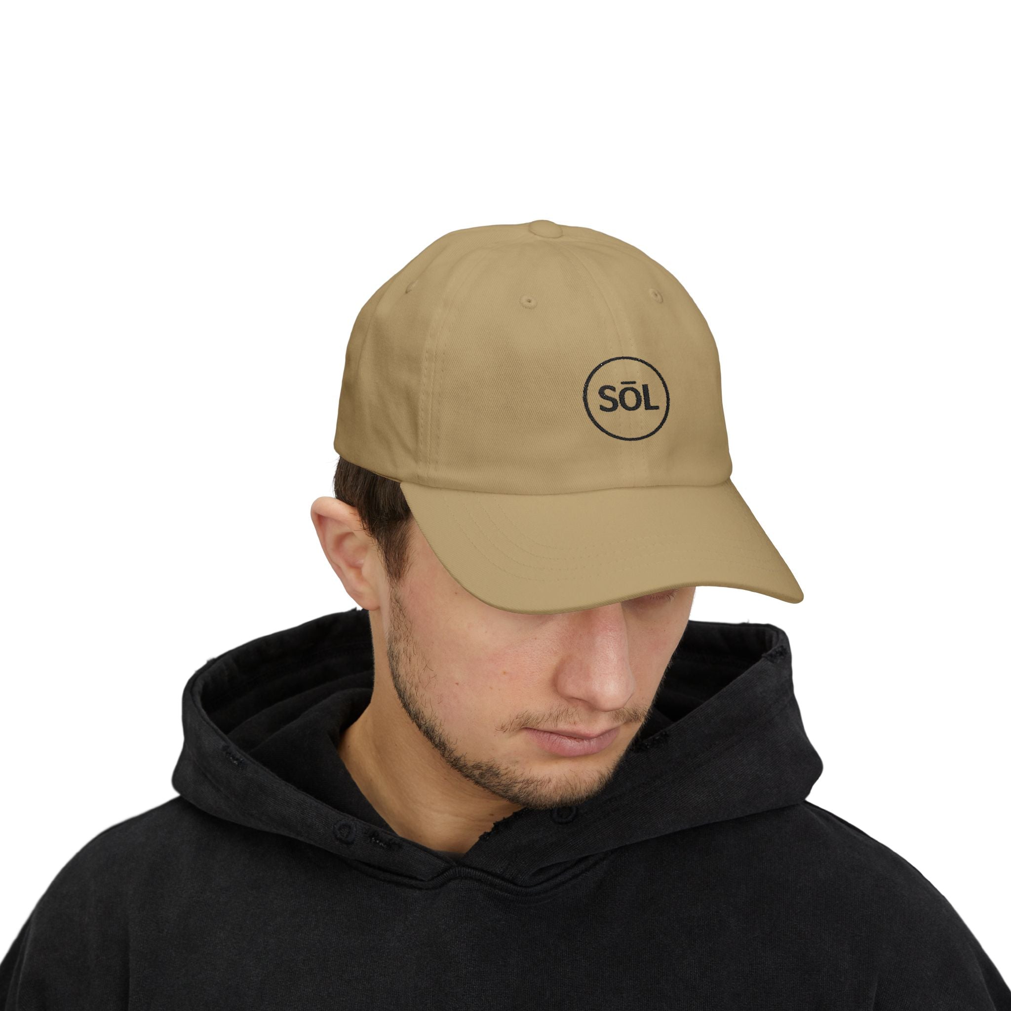 Sōl™ Clothing - Classic Cap with Stylish Sōl Design, Cool Summer Accessory, Gift for Dads, Casual Fashion, Everyday Wear