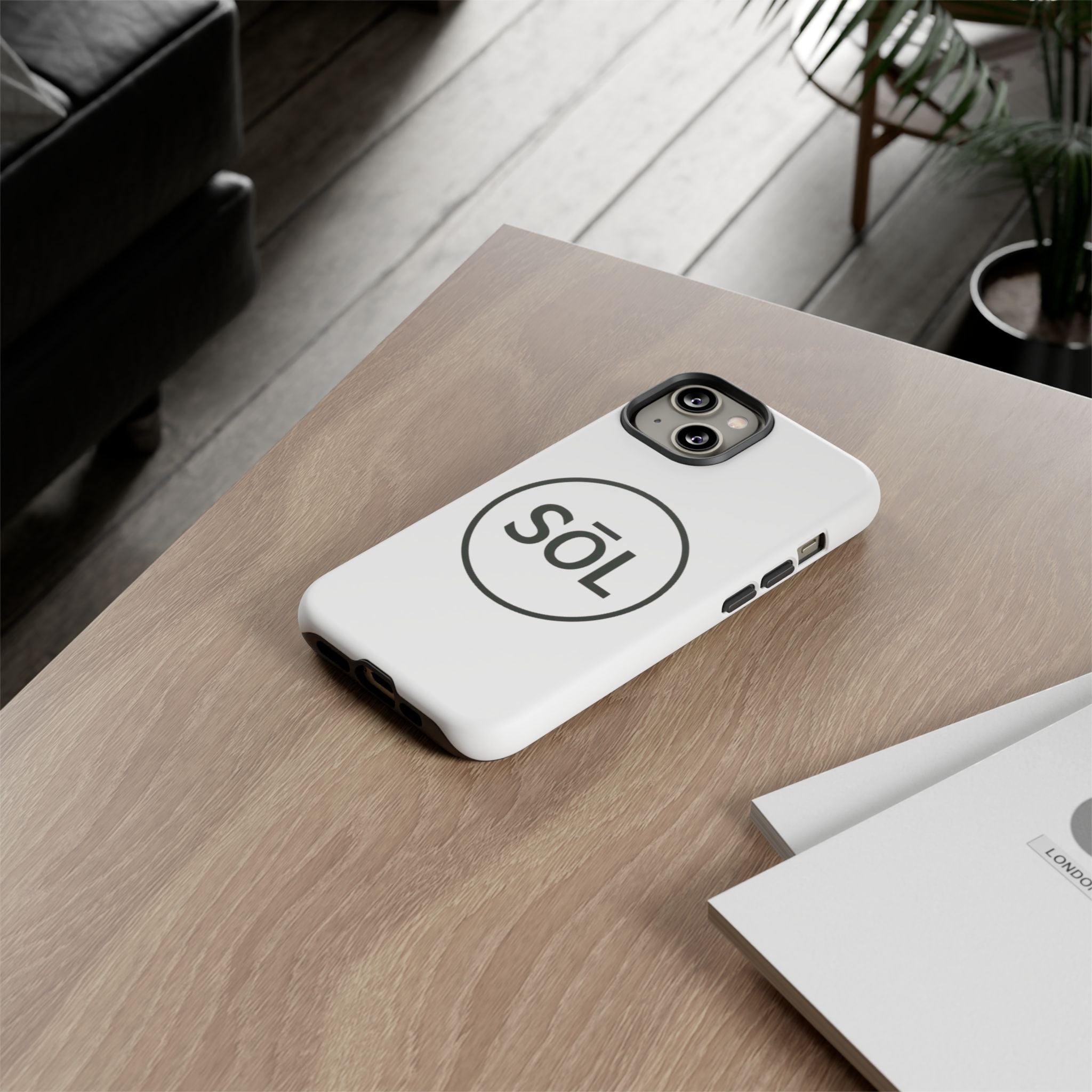 Sōl™ Clothing - Sleek Phone Case with Minimalist SŌL Design, Durable Protection for Everyday Use, Stylish Gift for Tech Lovers, Phone Accessory, [...]