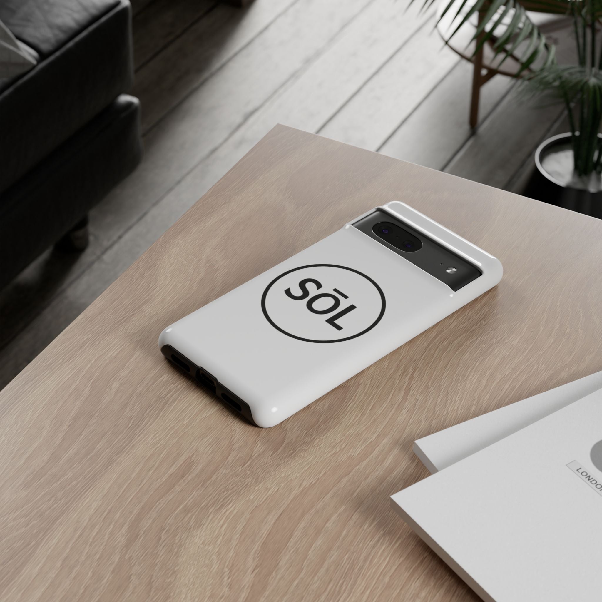 Sōl™ Clothing - Sleek Phone Case with Minimalist SŌL Design, Durable Protection for Everyday Use, Stylish Gift for Tech Lovers, Phone Accessory, [...]
