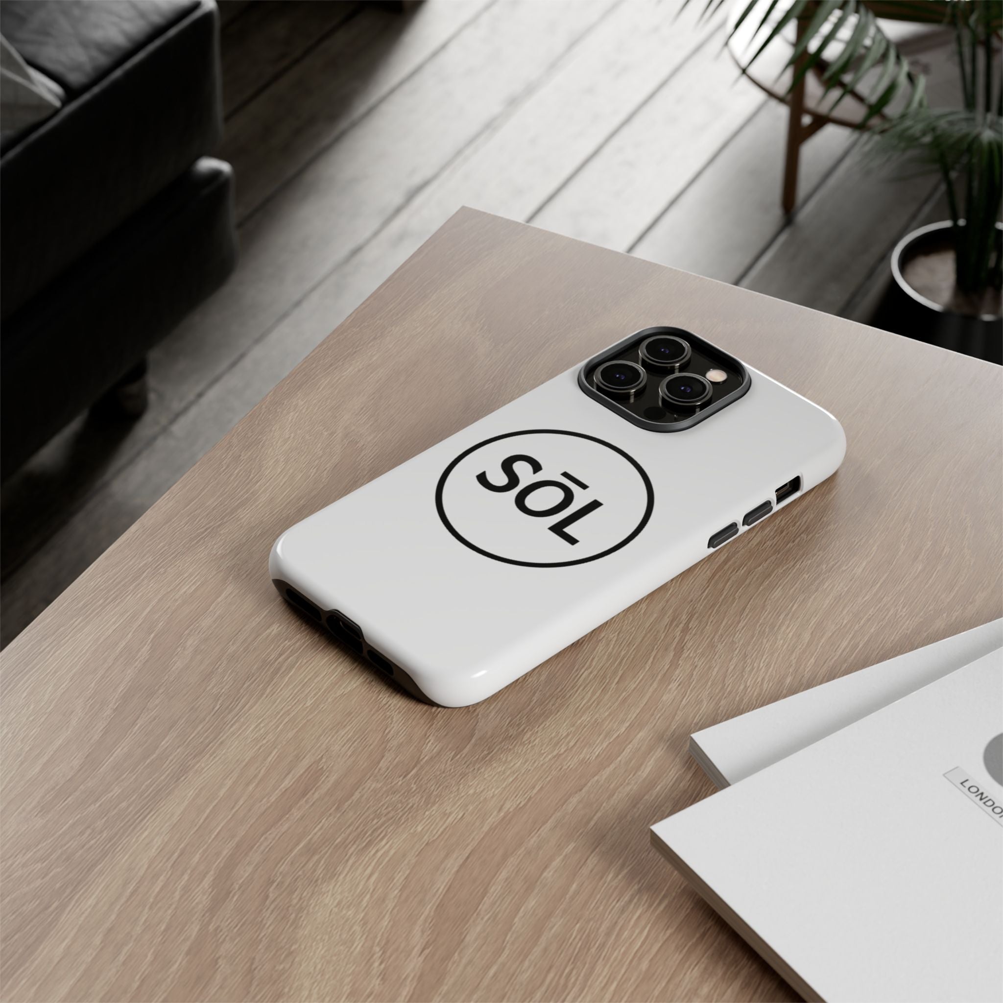 Sōl™ Clothing - Sleek Phone Case with Minimalist SŌL Design, Durable Protection for Everyday Use, Stylish Gift for Tech Lovers, Phone Accessory, [...]
